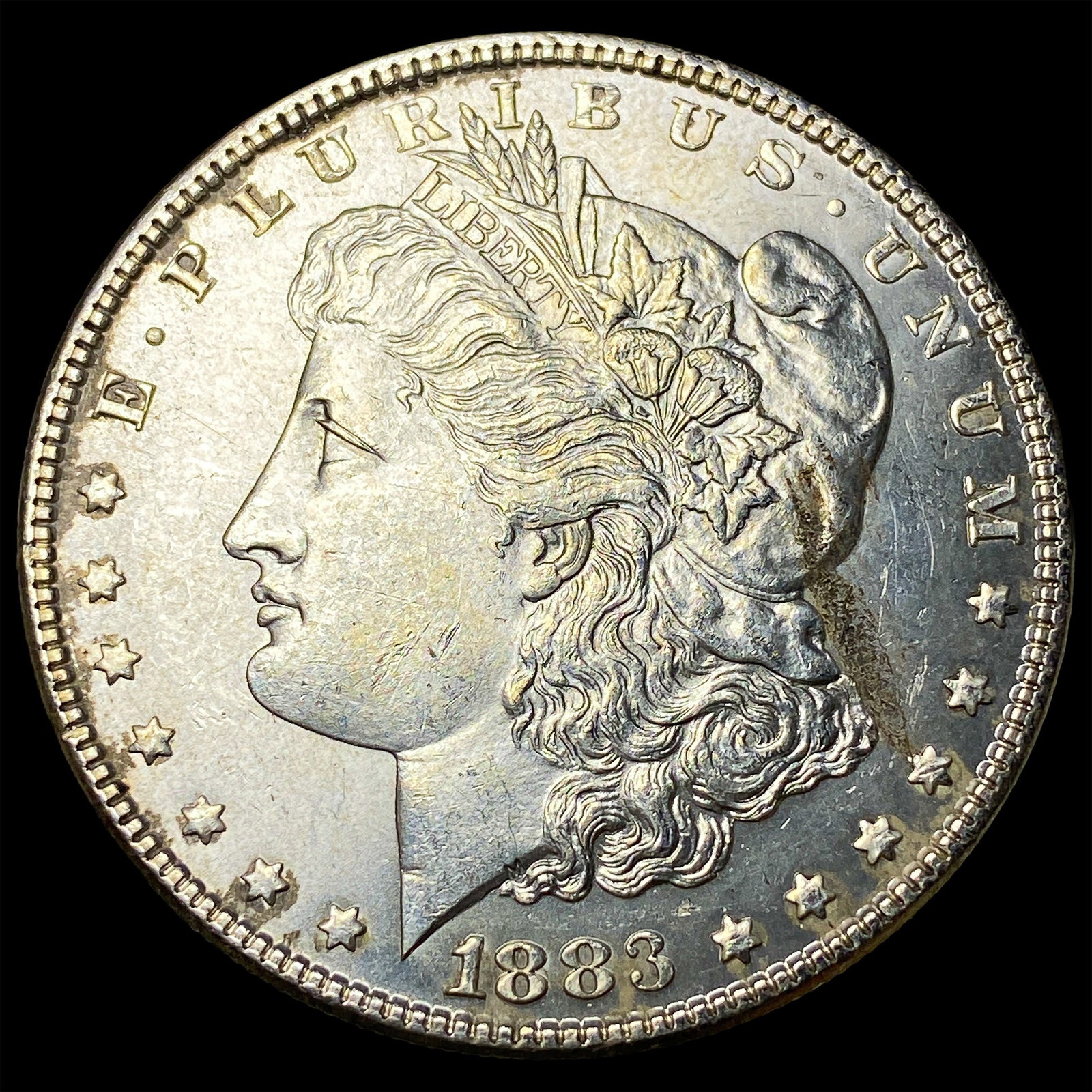 1883 Morgan Silver Dollar GEM BU: 1883 Morgan Silver Dollar GEM BU