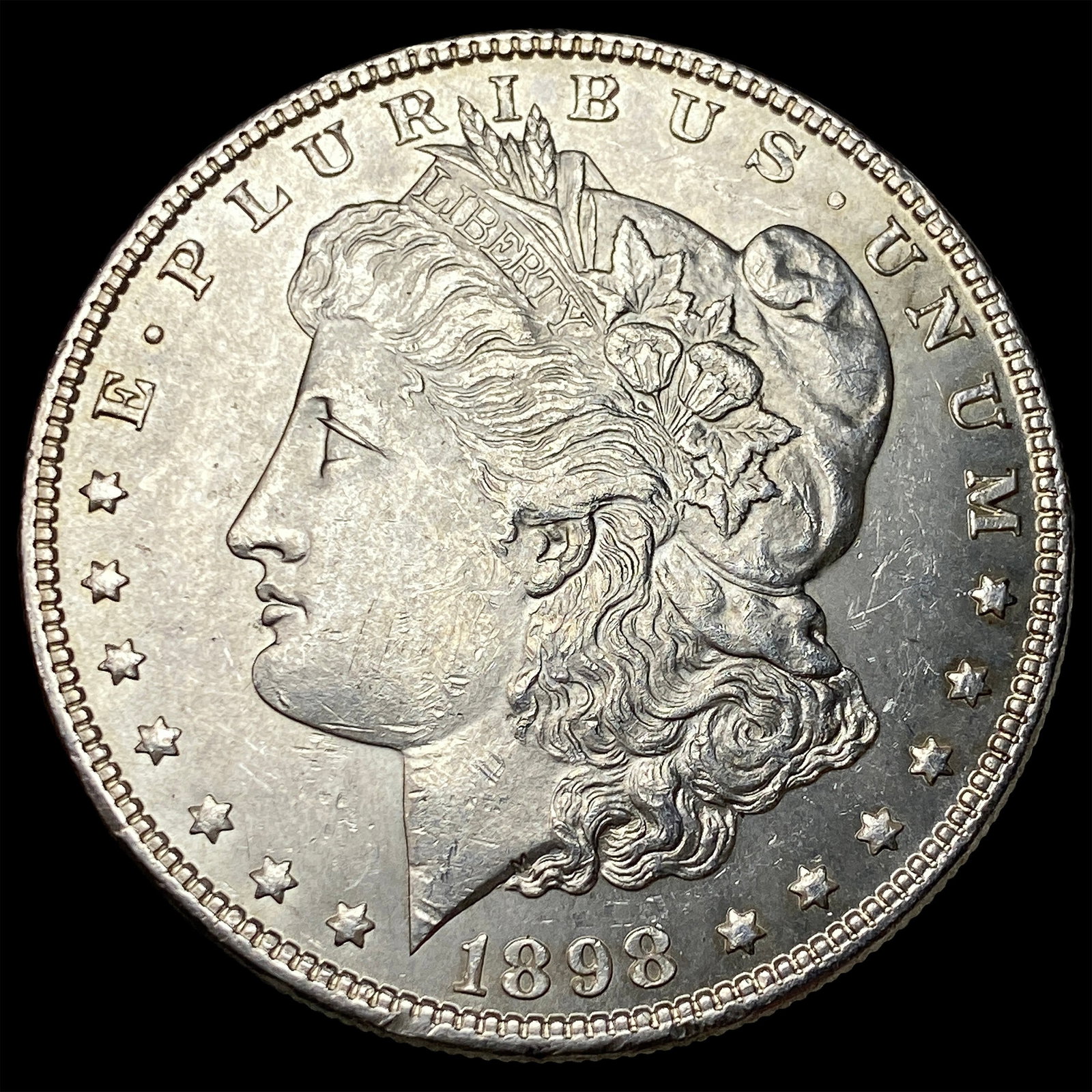 1898 Morgan Silver Dollar UNCIRCULATED: 1898 Morgan Silver Dollar UNCIRCULATED