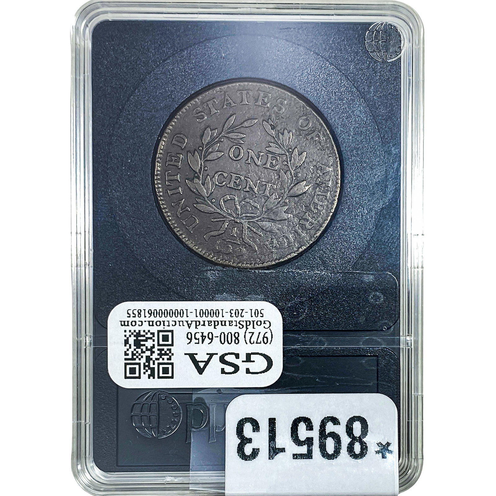 1802 Draped Bust Large Cent VG8 - 2