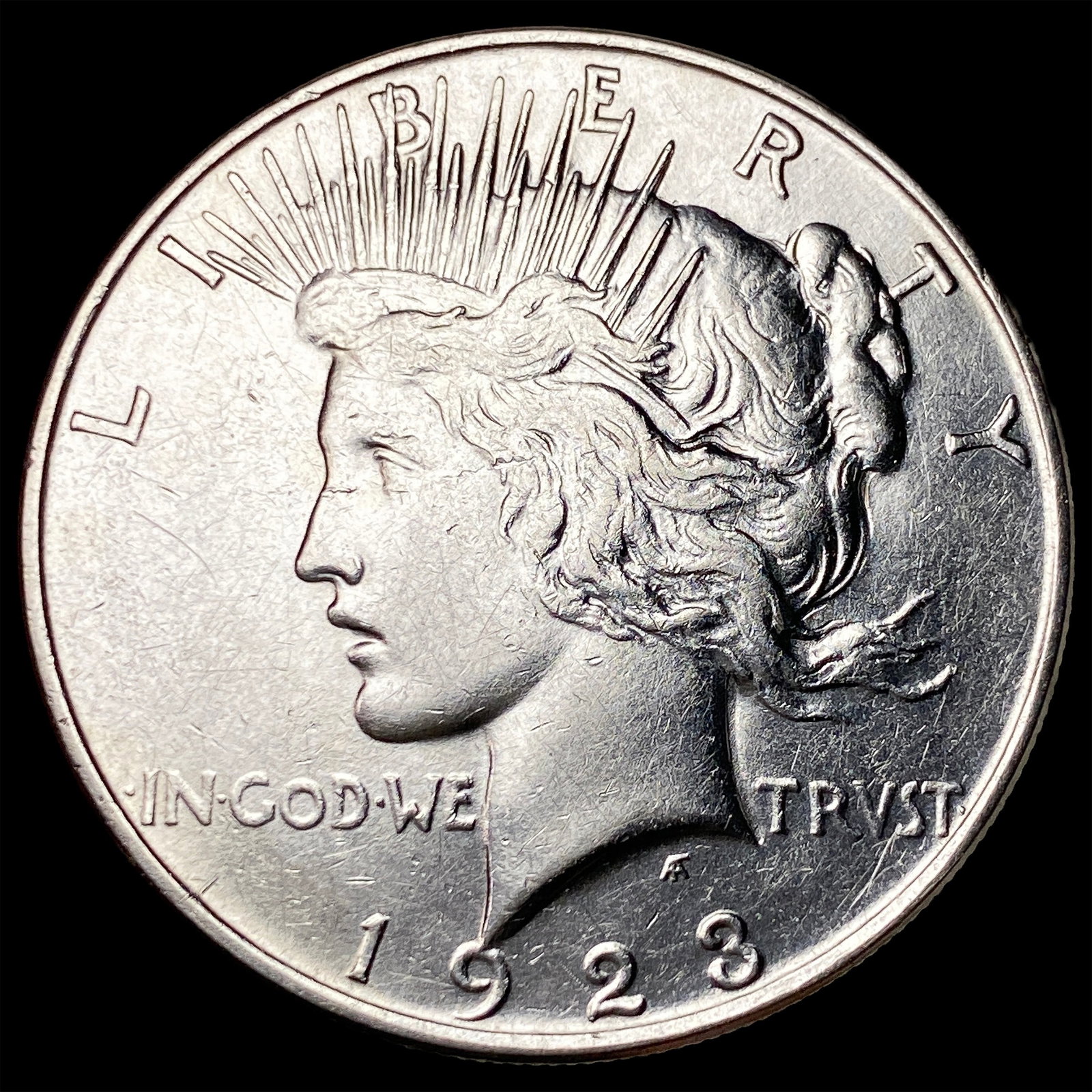 1923-D Silver Peace Dollar UNCIRCULATED: 1923-D Silver Peace Dollar UNCIRCULATED