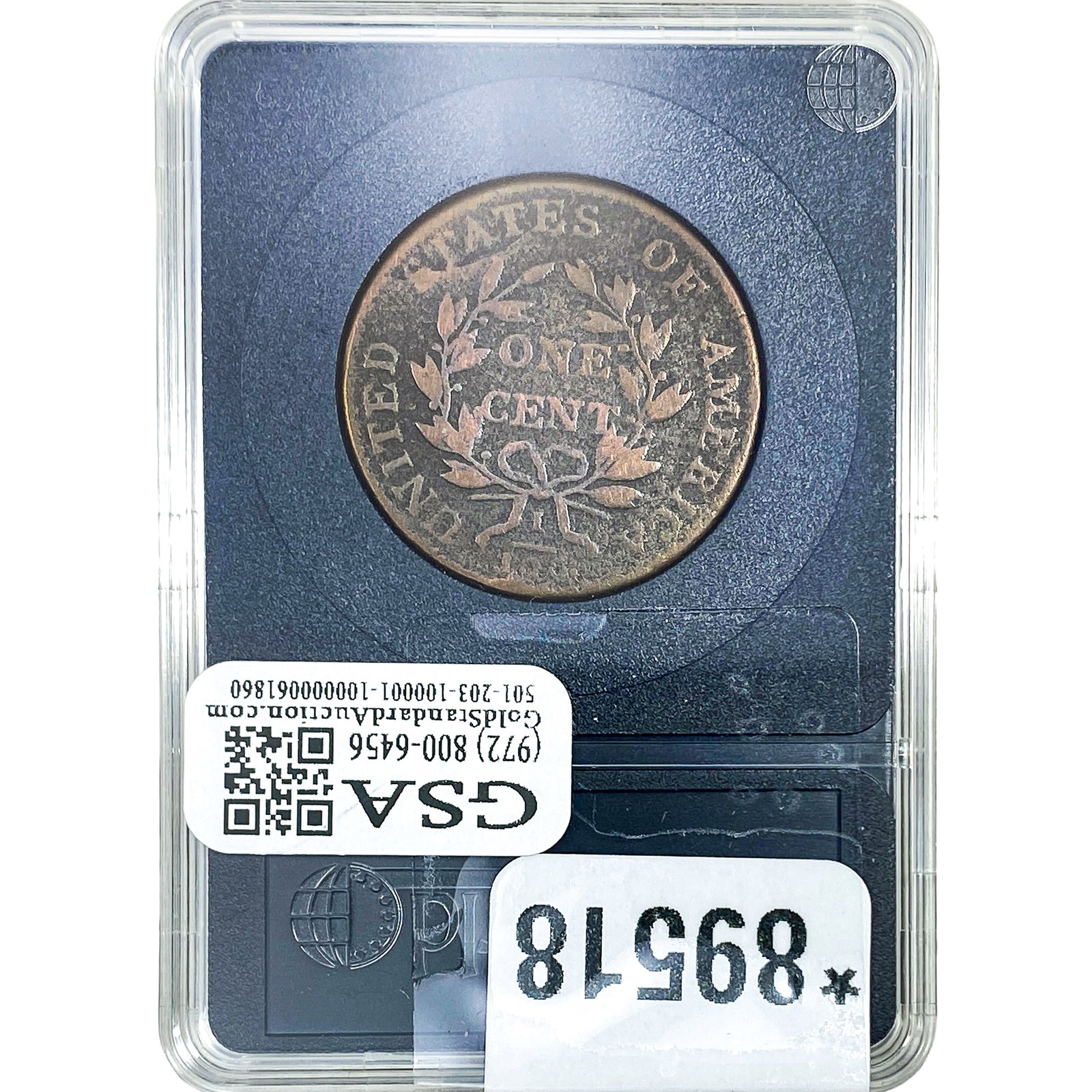 1803 Draped Bust Large Cent VG8 - 2