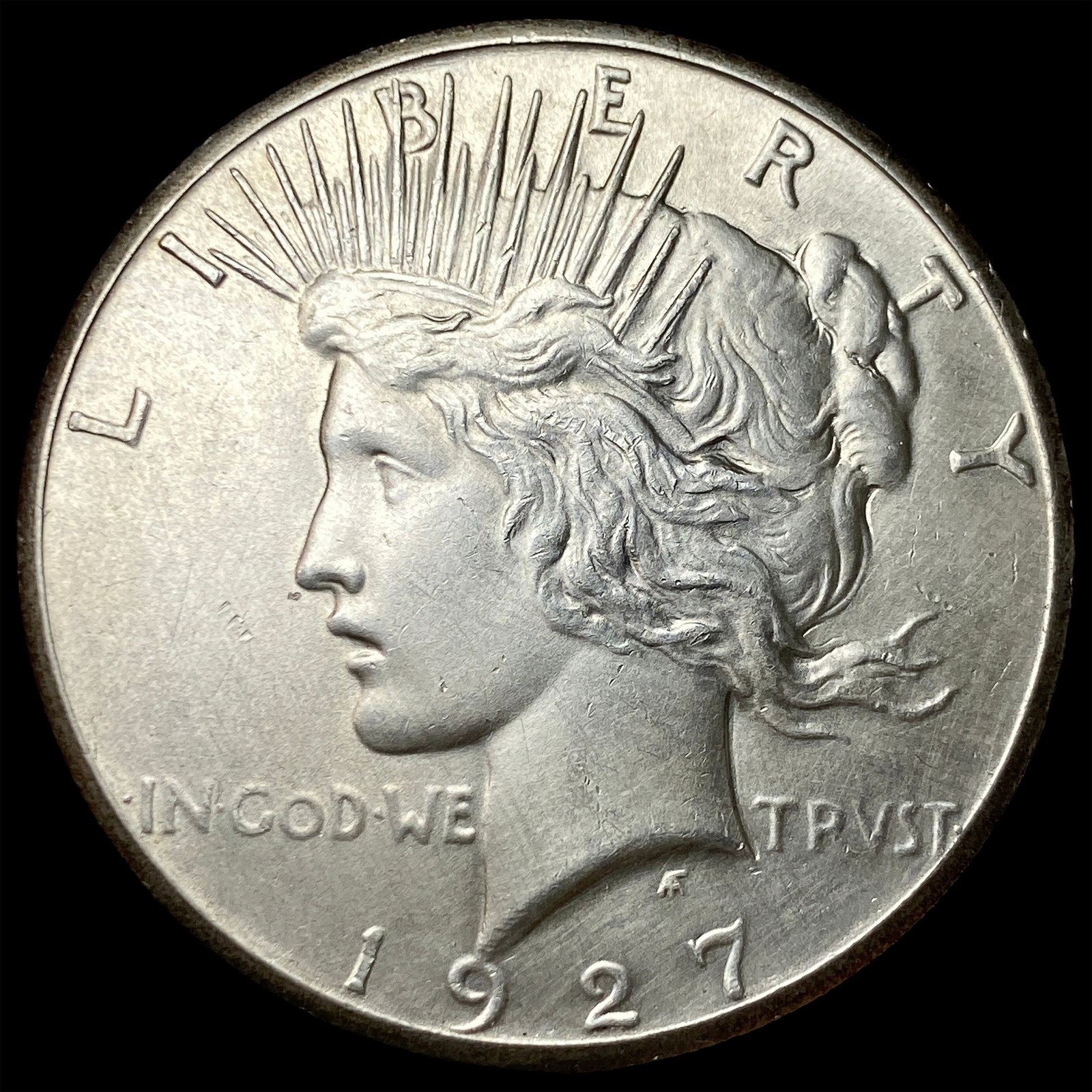 1927 Silver Peace Dollar UNCIRCULATED: 1927 Silver Peace Dollar UNCIRCULATED