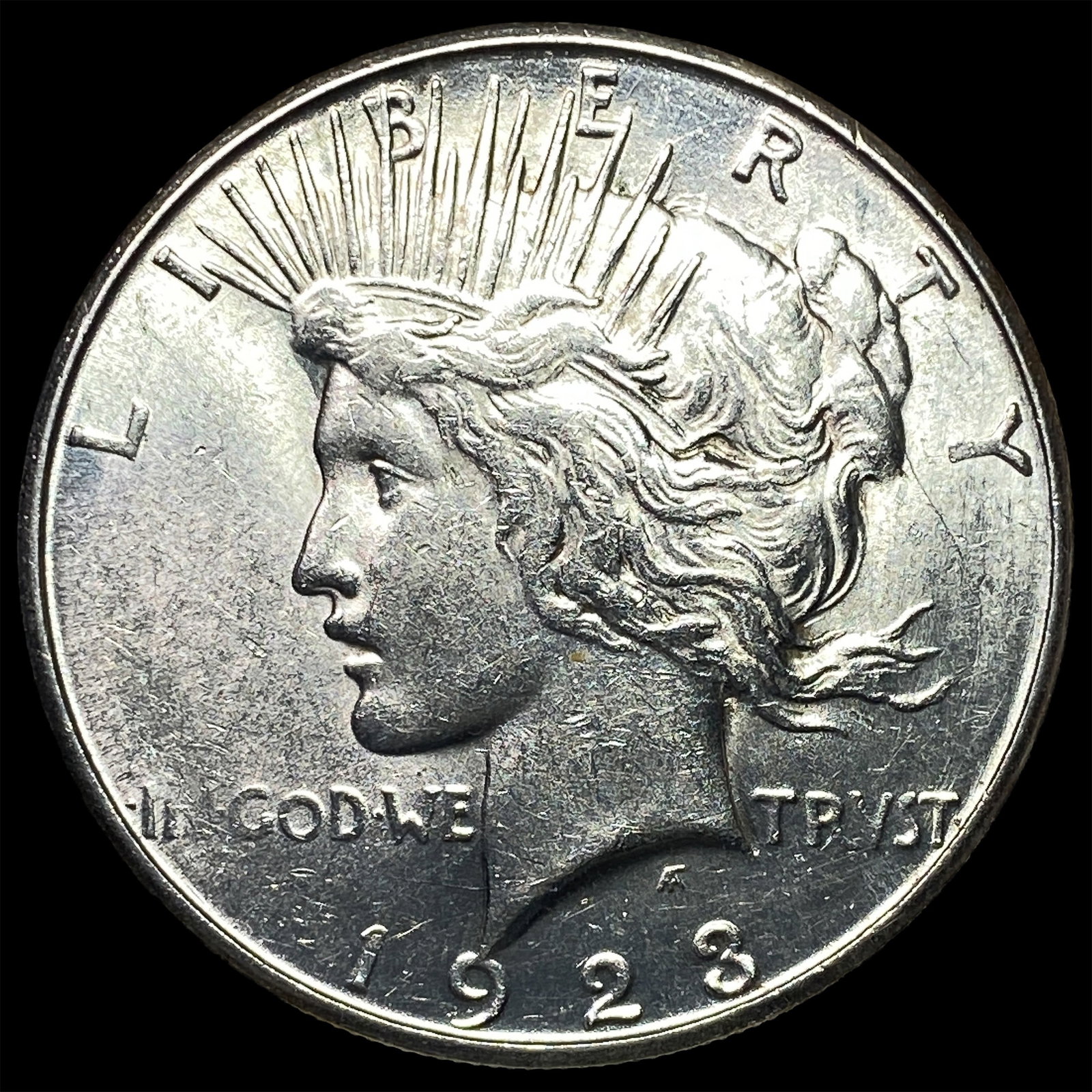 1923-S Silver Peace Dollar UNCIRCULATED: 1923-S Silver Peace Dollar UNCIRCULATED
