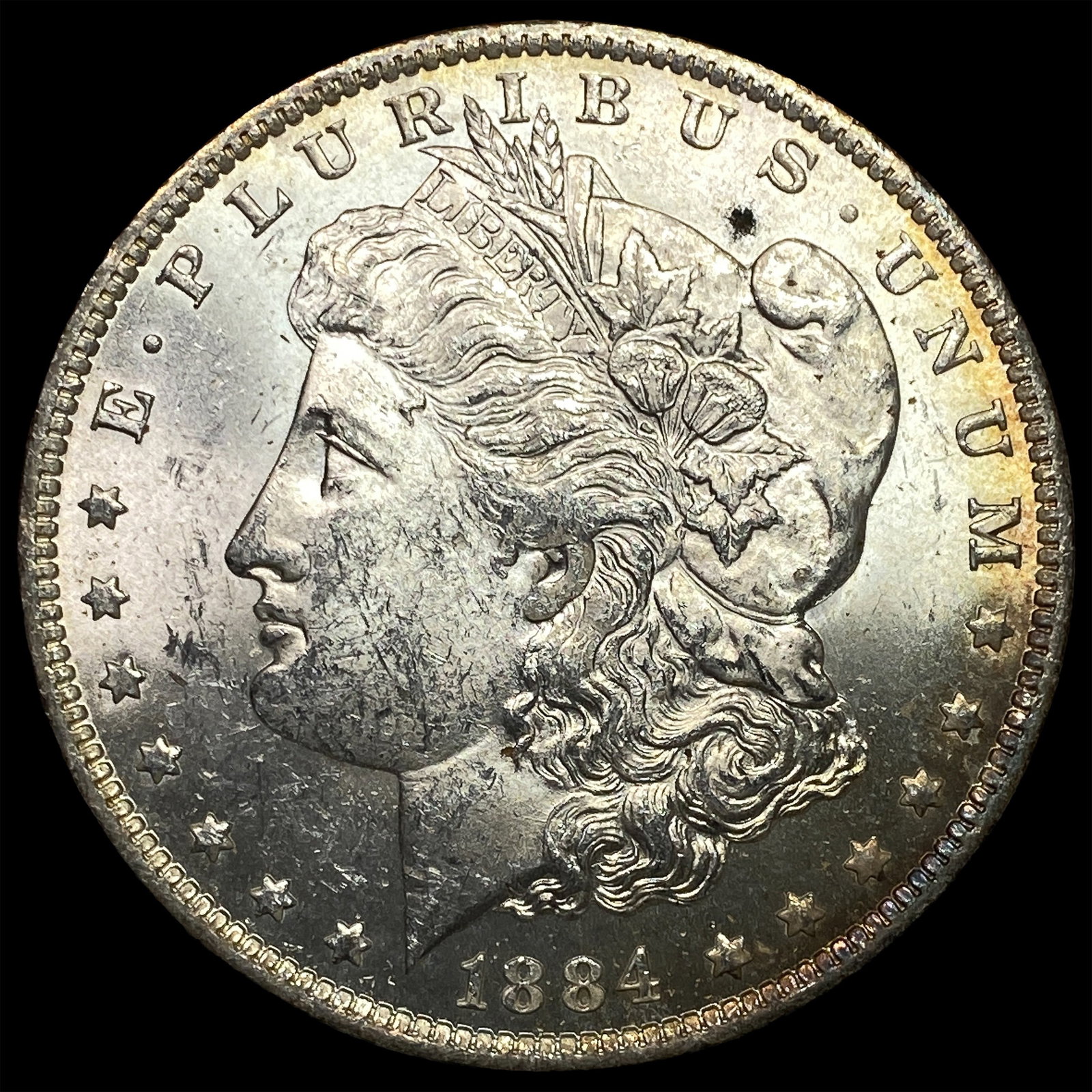 1884-O Silver Morgan Dollar GEM BU: 1884-O Silver Morgan Dollar GEM BU