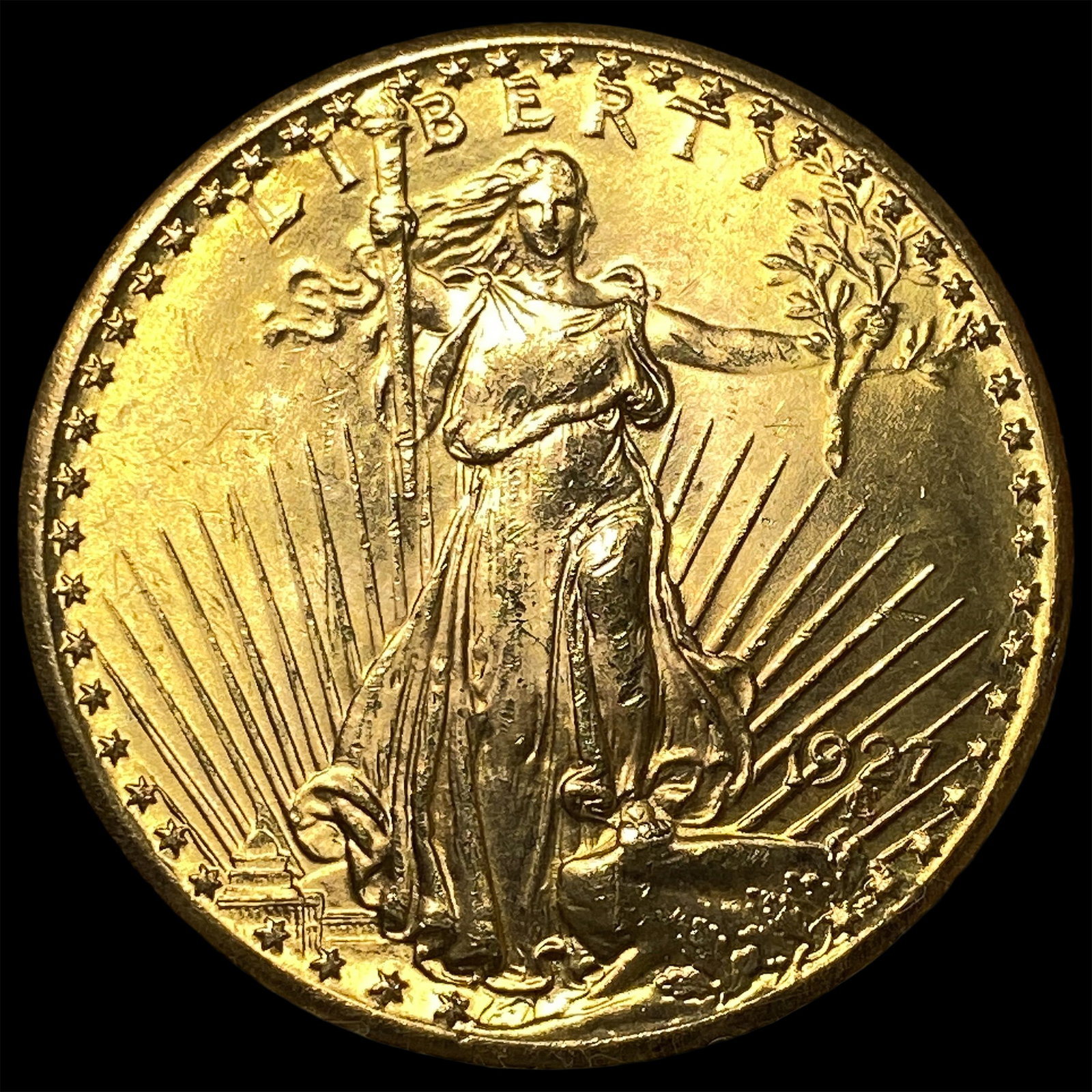 1927 $20 Saint-Gaudens Double Eagle CHOICE BU (1 of 2)