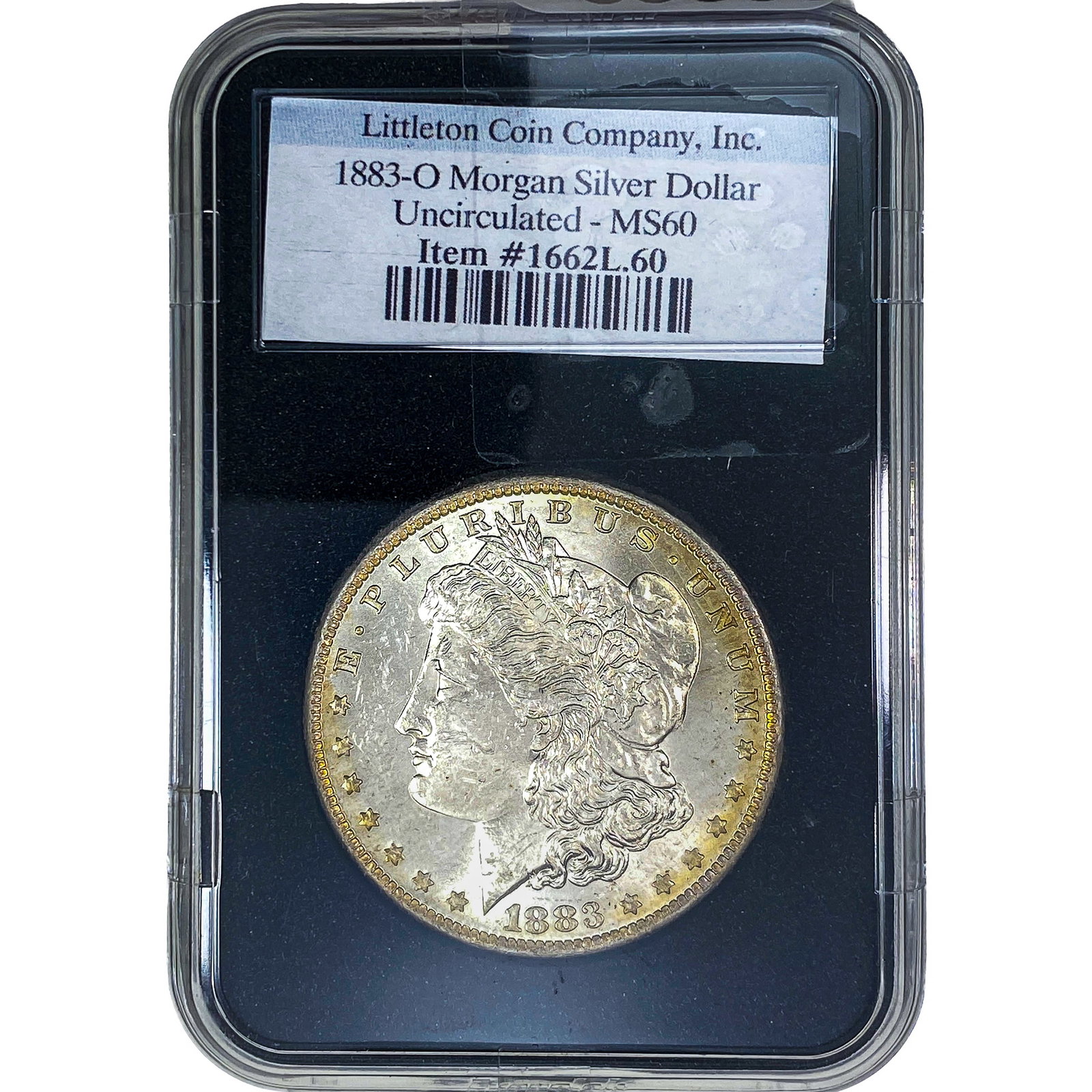1883-O Morgan Silver Dollar MS60 (1 of 2)