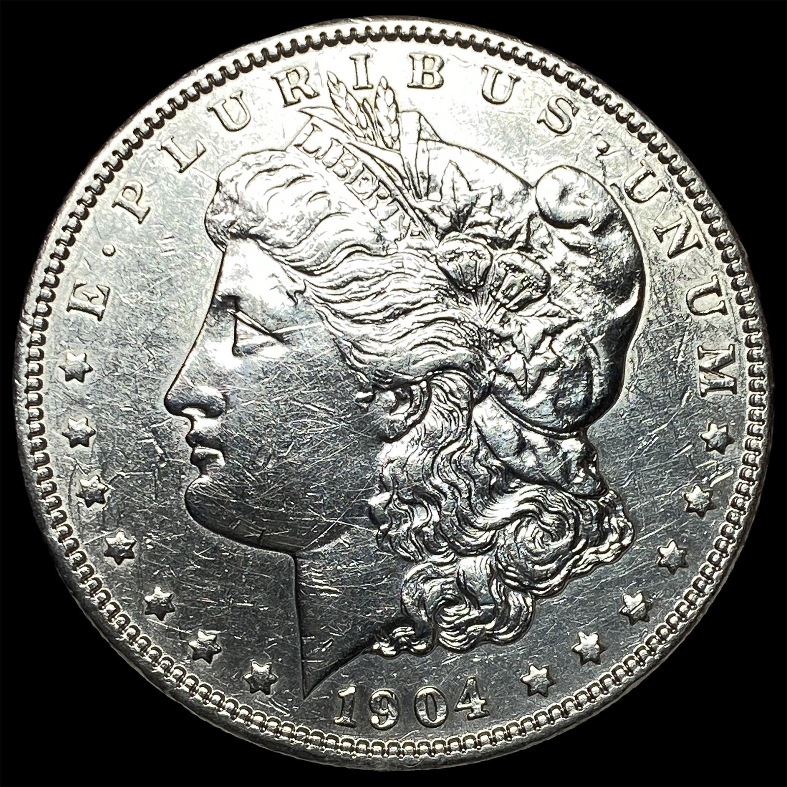 1904-O Silver Morgan Dollar UNCIRCULATED: 1904-O Silver Morgan Dollar UNCIRCULATED