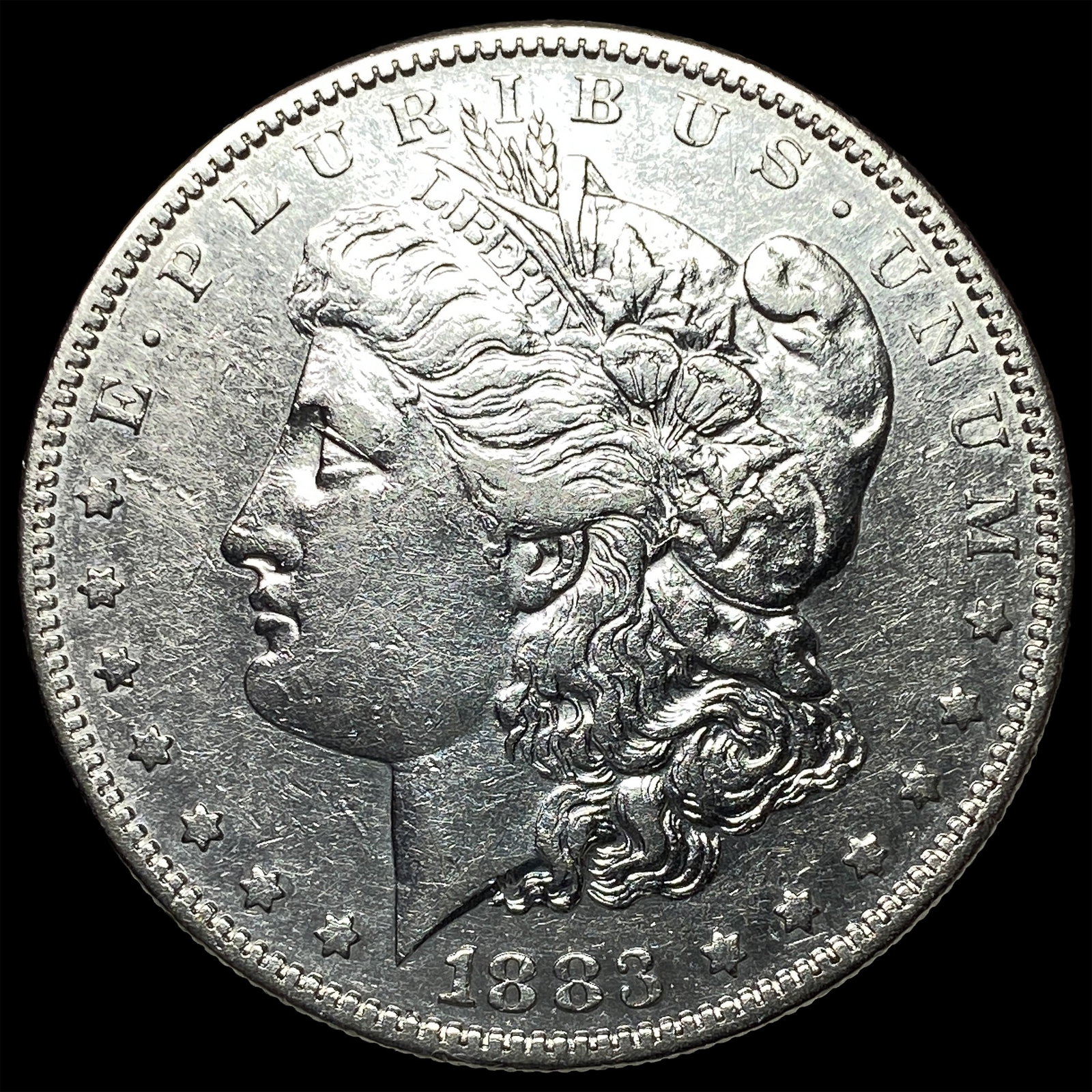 1883-S Silver Morgan Dollar CHOICE AU (1 of 2)