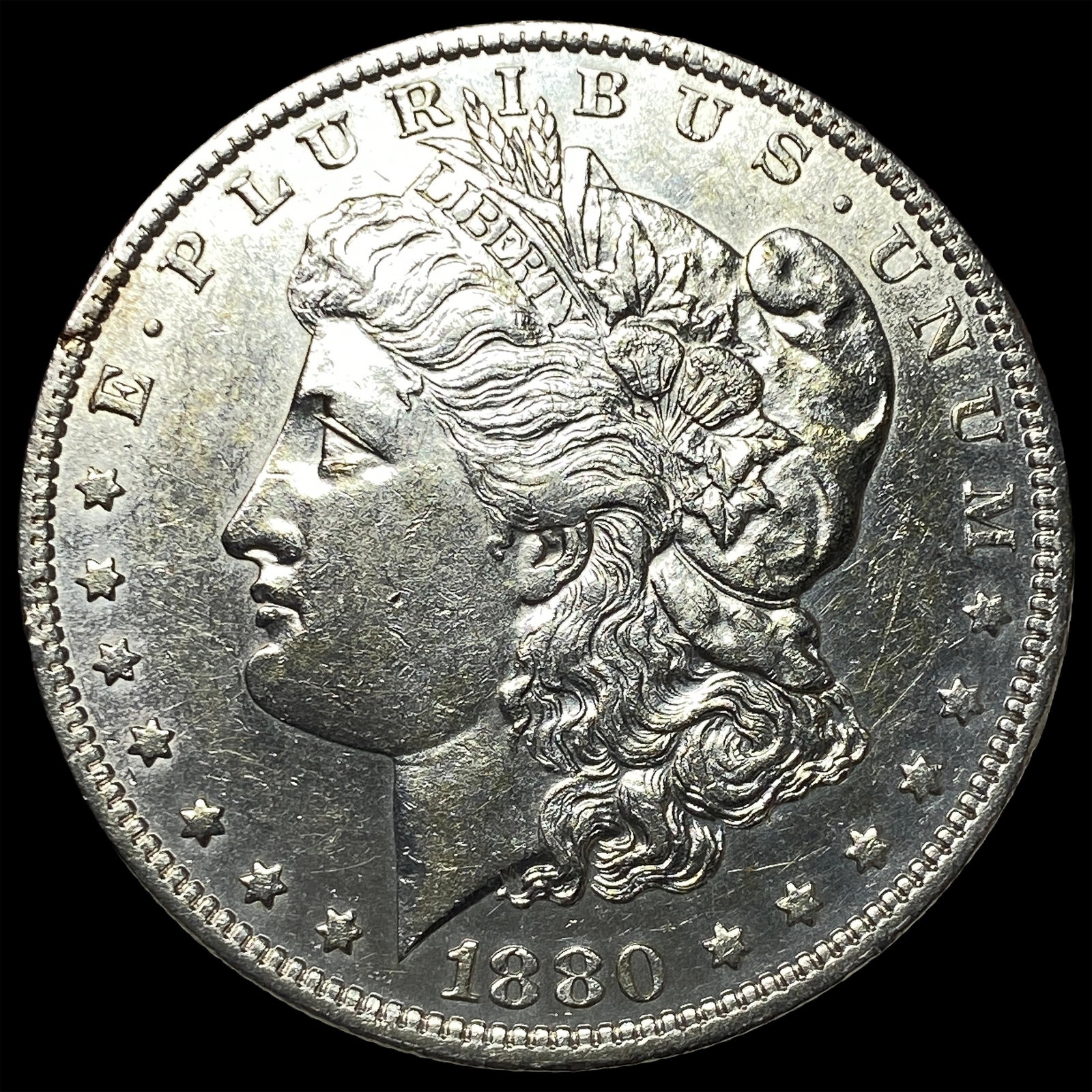 1880-O Micro O Silver Morgan Dollar UNCIRCULATED (1 of 2)