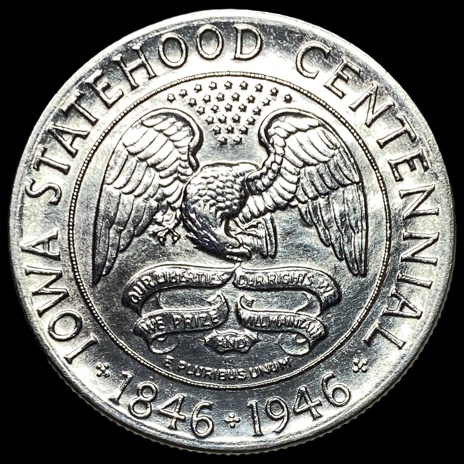 1946 Iowa Statehood Half Dollar GEM BU (1 of 2)
