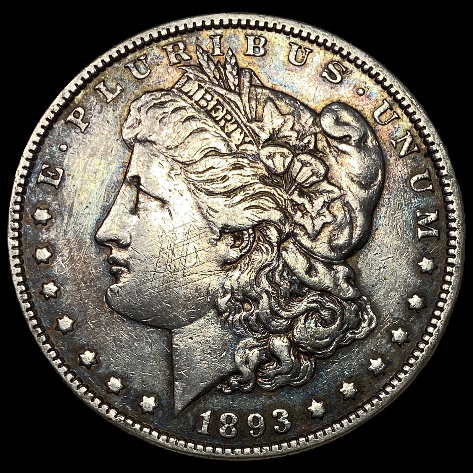 1893 Morgan Silver Dollar NEARLY UNCIRCULATED (1 of 2)