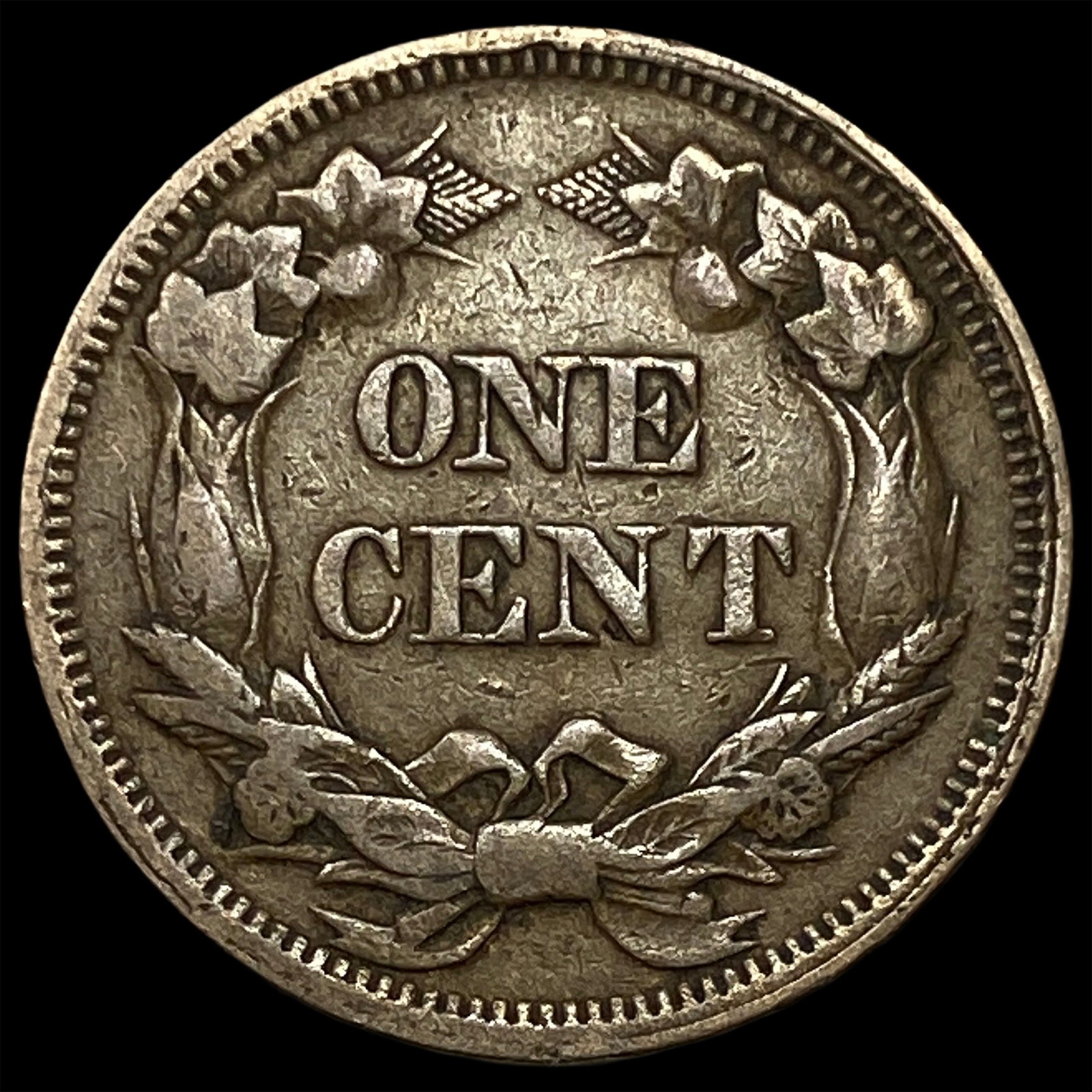 1858 Copper-Nickel Flying Eagle Cent CLOSELY UNCIRCULATED - 2
