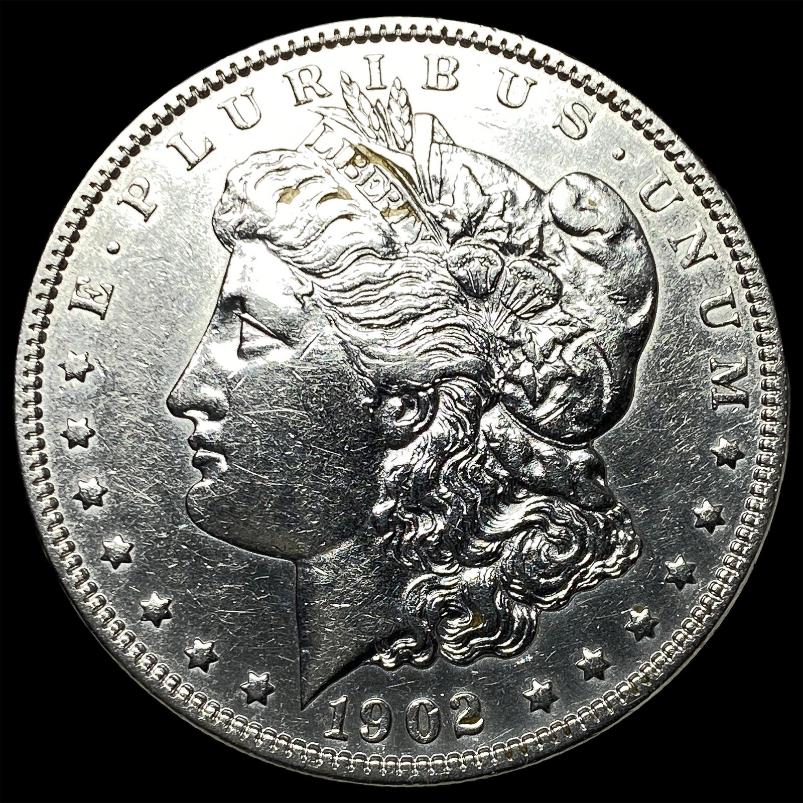 1902 Morgan Silver Dollar CHOICE AU (1 of 2)