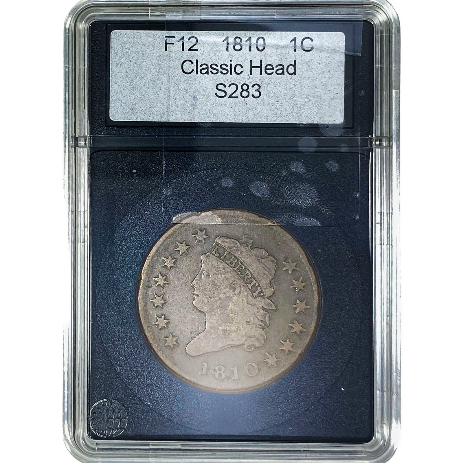 1810 Classic Head Large Cent F12 (1 of 2)
