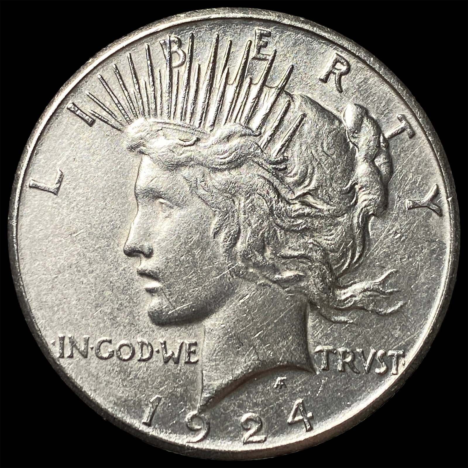 1924 Silver Peace Dollar UNCIRCULATED (1 of 2)