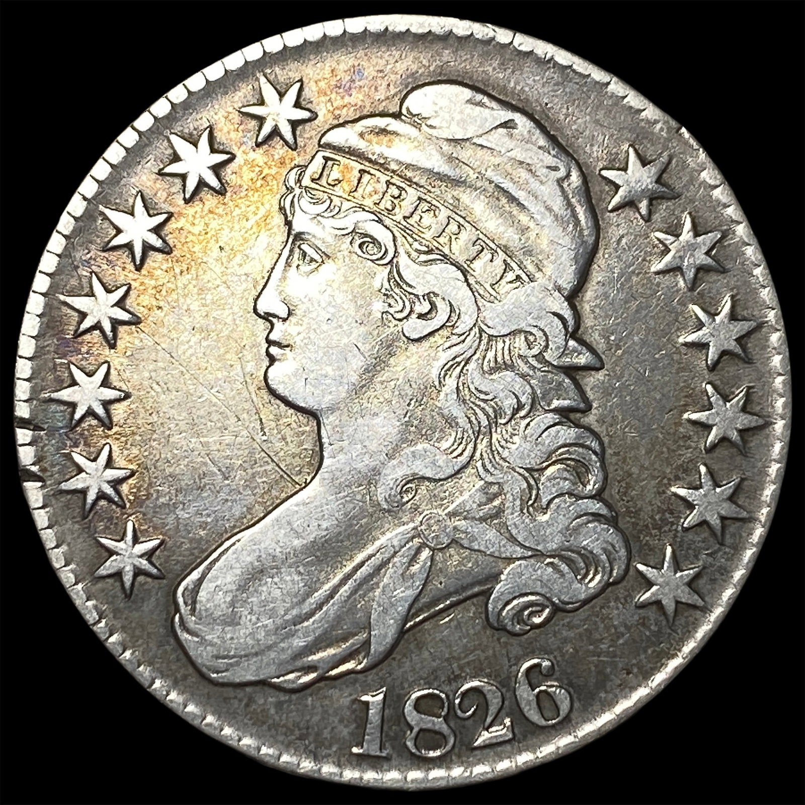 1826 Capped Bust Half Dollar NEARLY UNCIRCULATED (1 of 2)