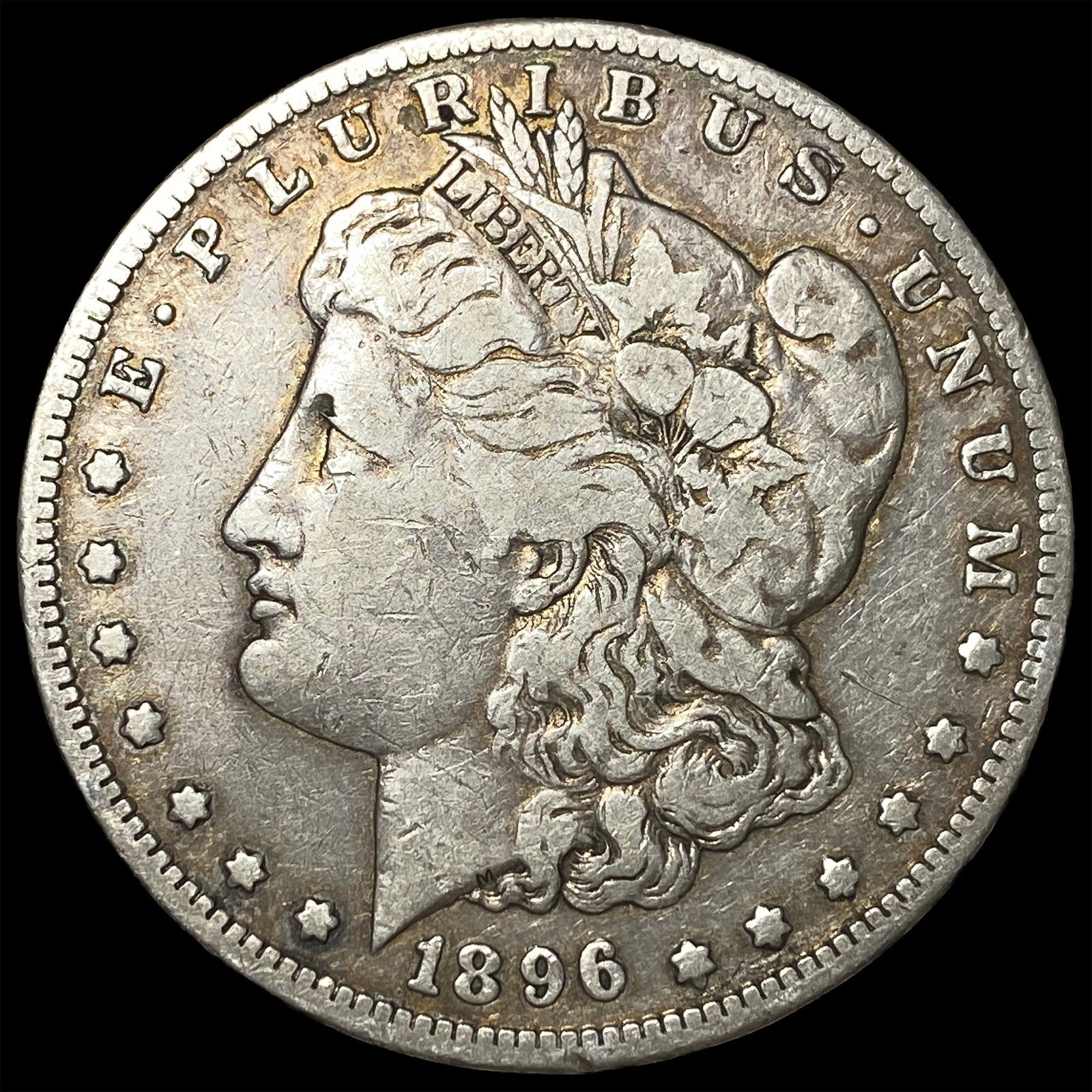 1896-S Silver Morgan Dollar CLOSELY UNCIRCULATED: 1896-S Silver Morgan Dollar CLOSELY UNCIRCULATED