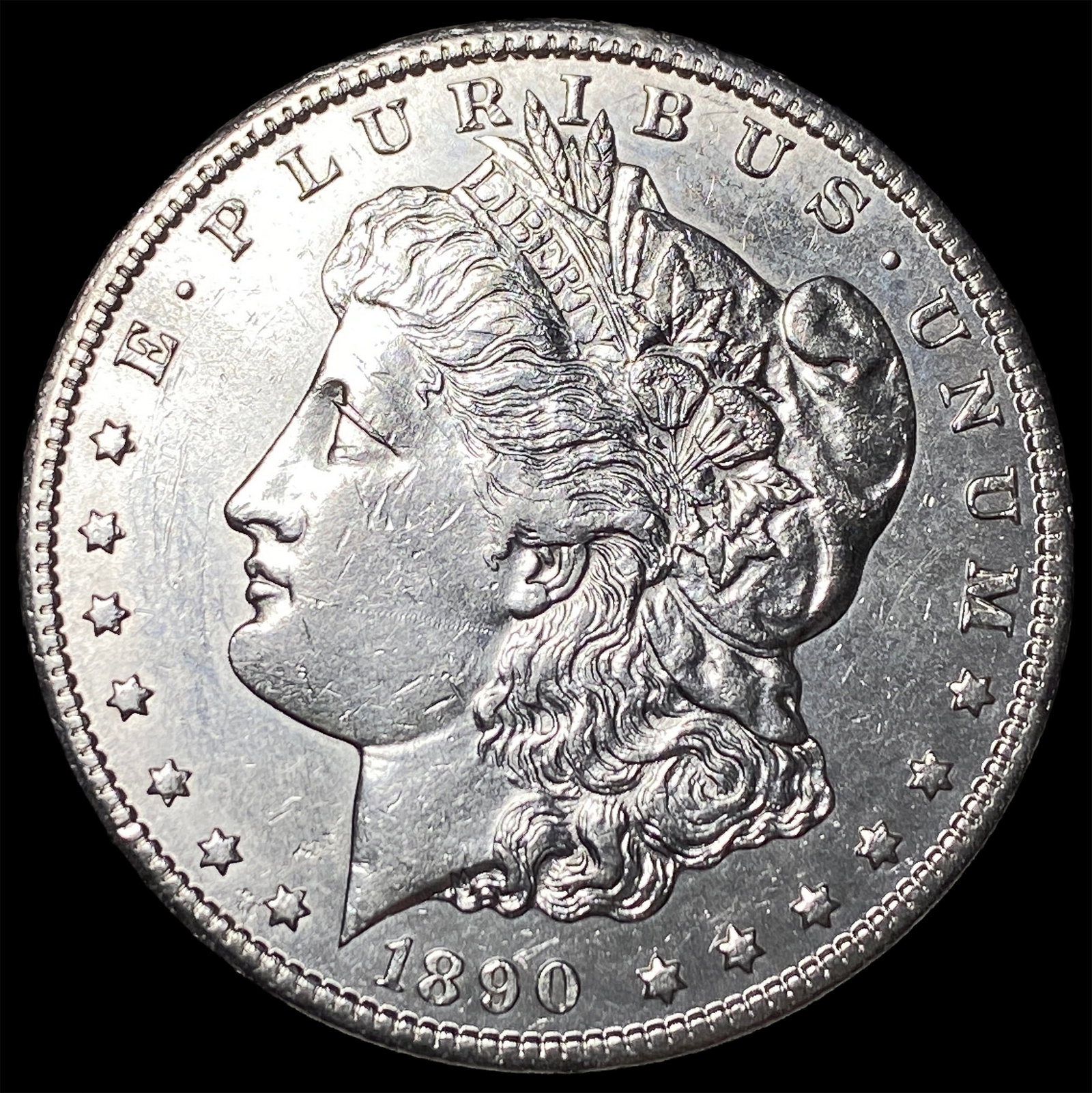 1890-CC Silver Morgan Dollar UNCIRCULATED (1 of 2)