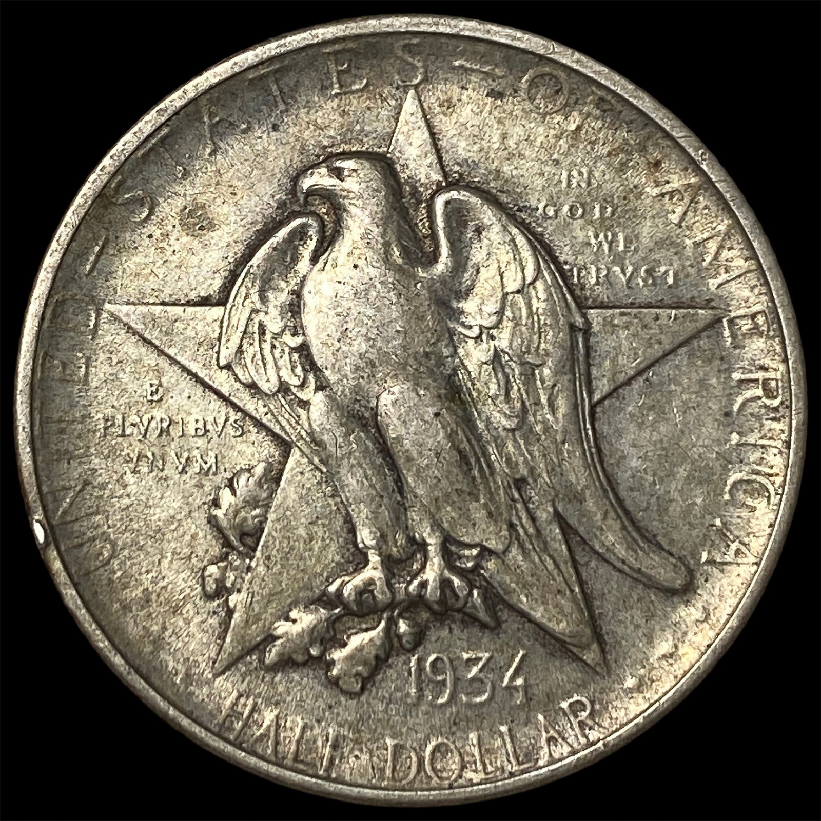 1934 Silver Texas Half Dollar CLOSELY UNCIRCULATED (1 of 2)