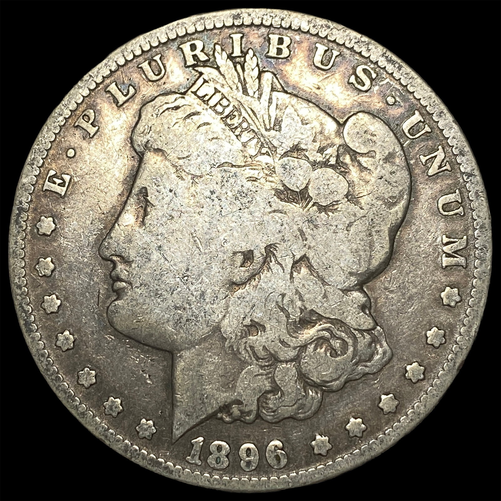 1896-O Silver Morgan Dollar CLOSELY UNCIRCULATED (1 of 2)