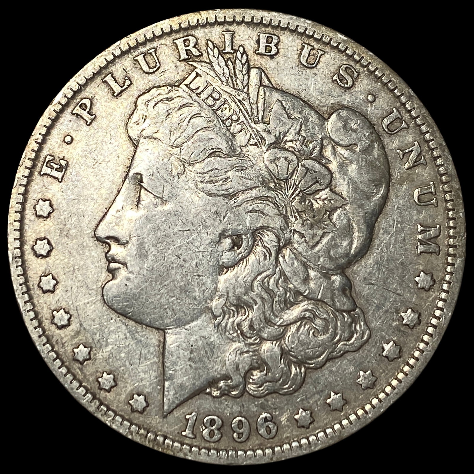 1896-O Silver Morgan Dollar CLOSELY UNCIRCULATED: 1896-O Silver Morgan Dollar CLOSELY UNCIRCULATED