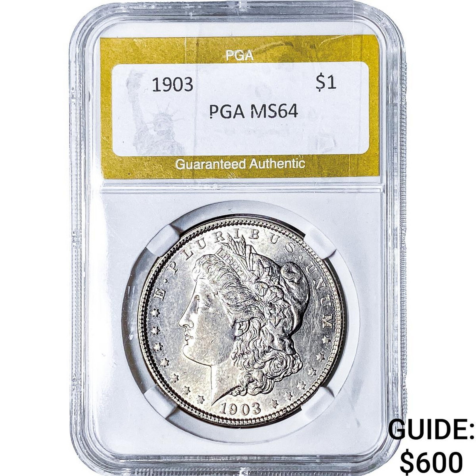 1903 Morgan Silver Dollar PGA MS64: 1903 Morgan Silver Dollar PGA MS64