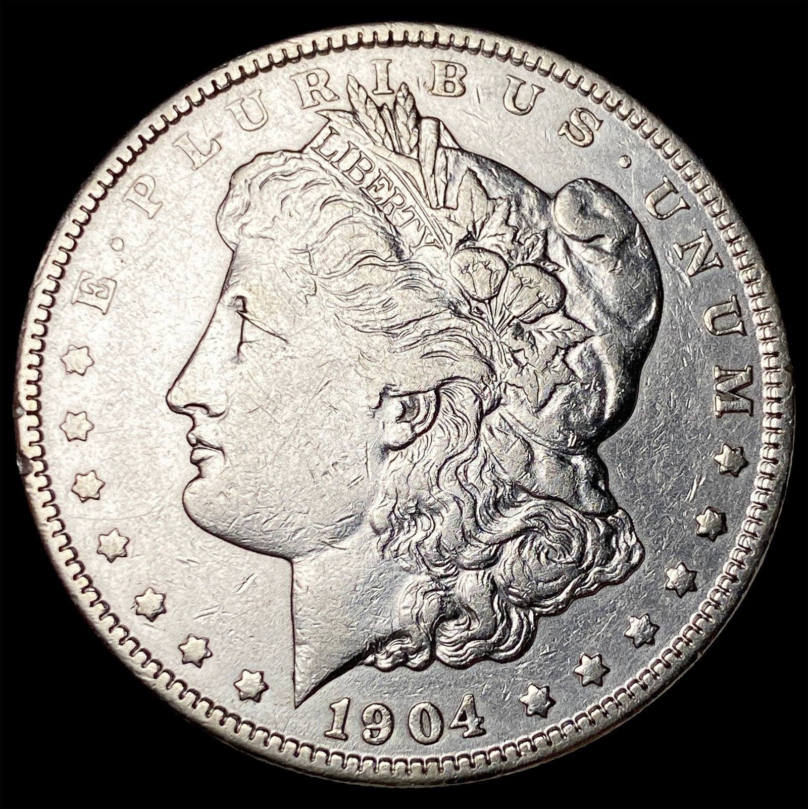 1904 Silver Morgan Dollar CHOICE AU (1 of 2)