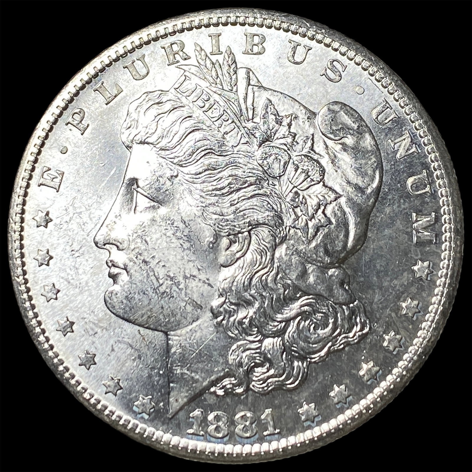 1881-S Morgan Silver Dollar UNCIRCULATED: 1881-S Morgan Silver Dollar UNCIRCULATED