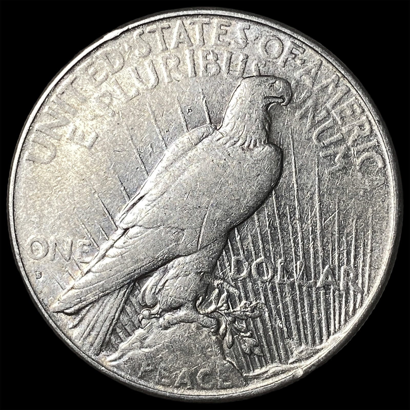 1928-S Silver Peace Dollar CLOSELY UNCIRCULATED - 2