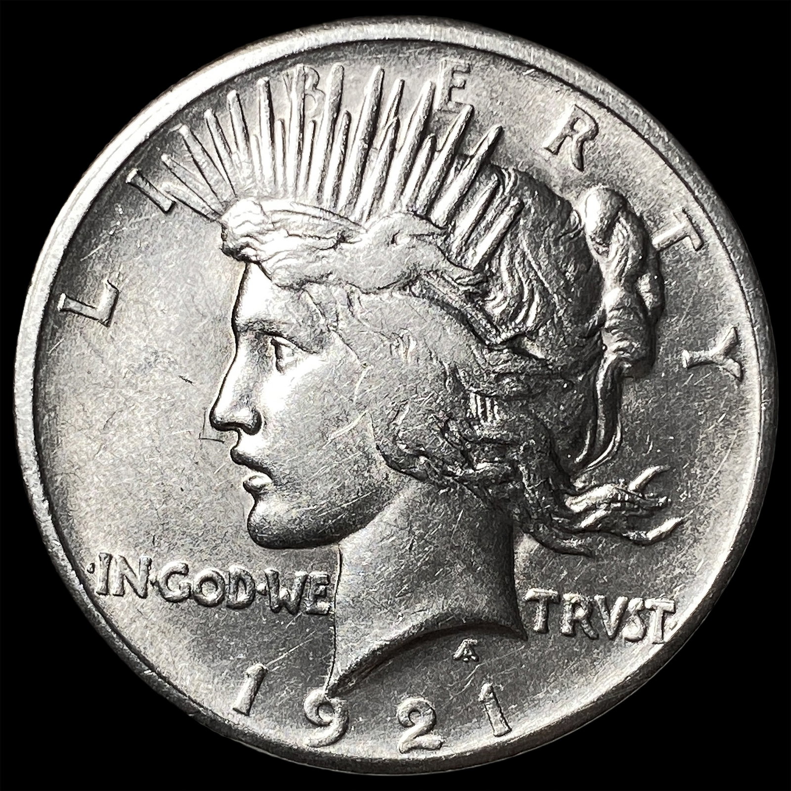 1921 Silver Peace Dollar UNCIRCULATED: 1921 Silver Peace Dollar UNCIRCULATED