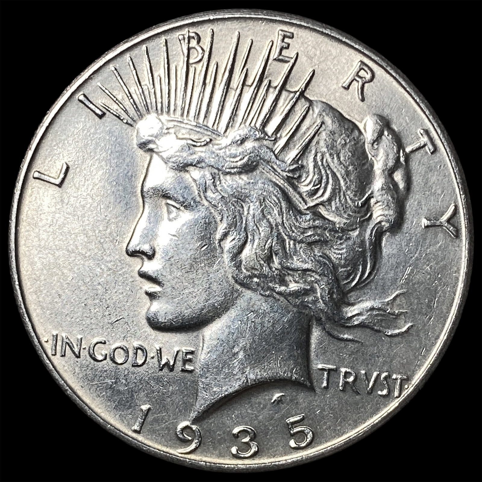 1935 Silver Peace Dollar UNCIRCULATED: 1935 Silver Peace Dollar UNCIRCULATED