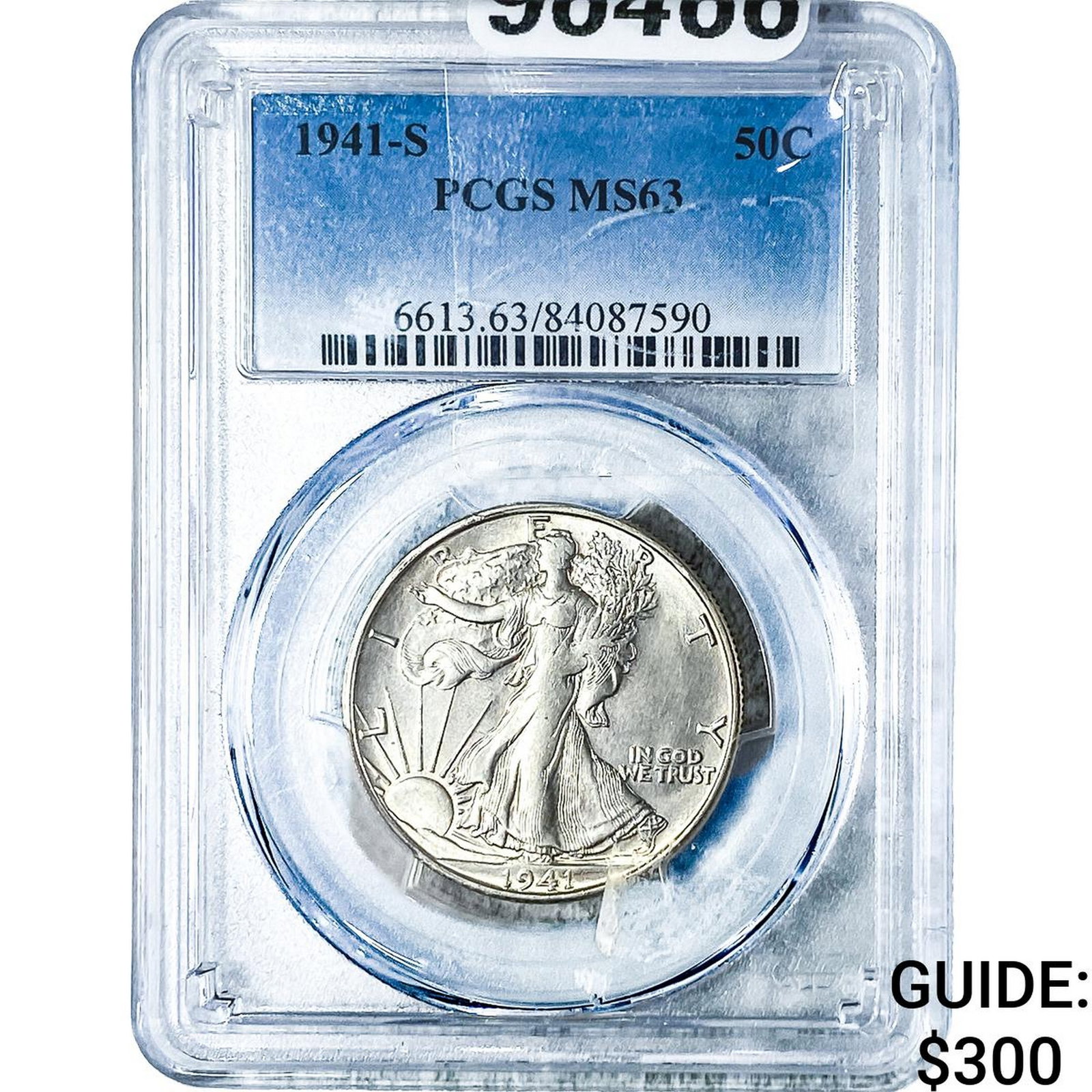 1941-S Walking Liberty Half Dollar PCGS MS63 (1 of 2)