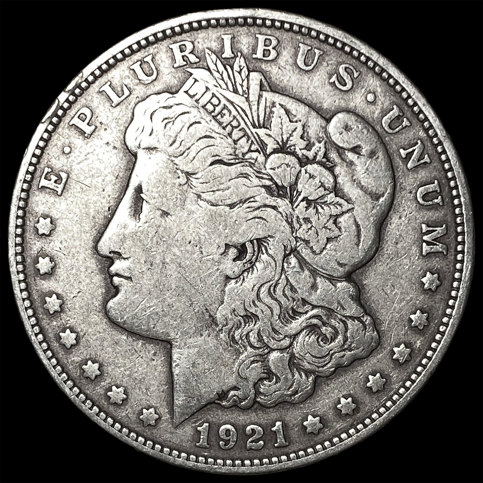 1921-D Silver Morgan Dollar LIGHTLY CIRCULATED: 1921-D Silver Morgan Dollar LIGHTLY CIRCULATED