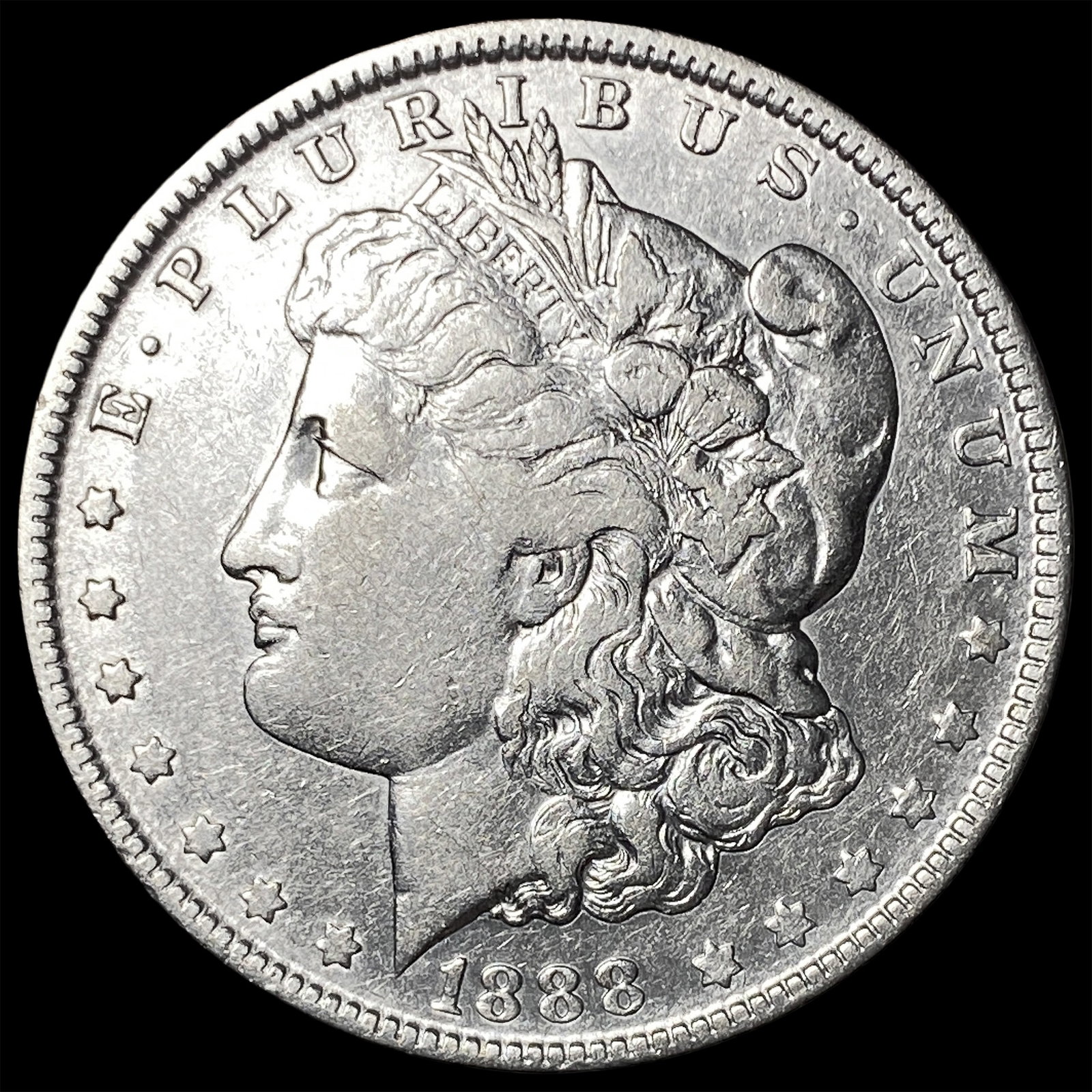 1888-O Morgan Silver Dollar CLOSELY UNCIRCULATED: 1888-O Morgan Silver Dollar CLOSELY UNCIRCULATED