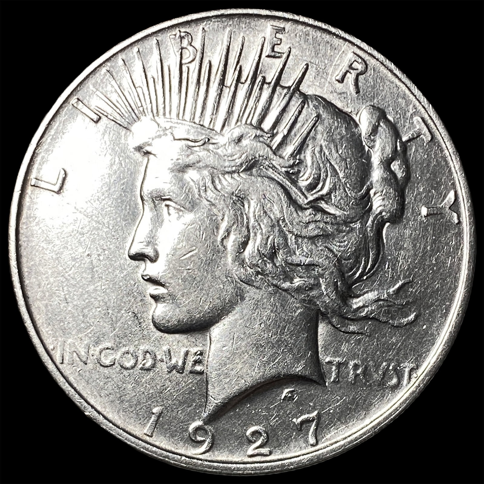 1927 Silver Peace Dollar UNCIRCULATED: 1927 Silver Peace Dollar UNCIRCULATED