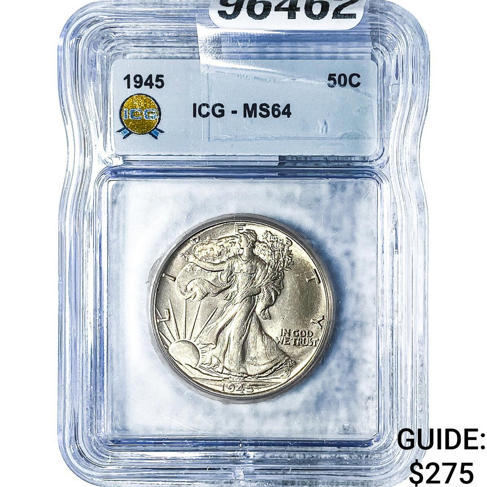 1945 Walking Liberty Half Dollar ICG MS64 (1 of 2)