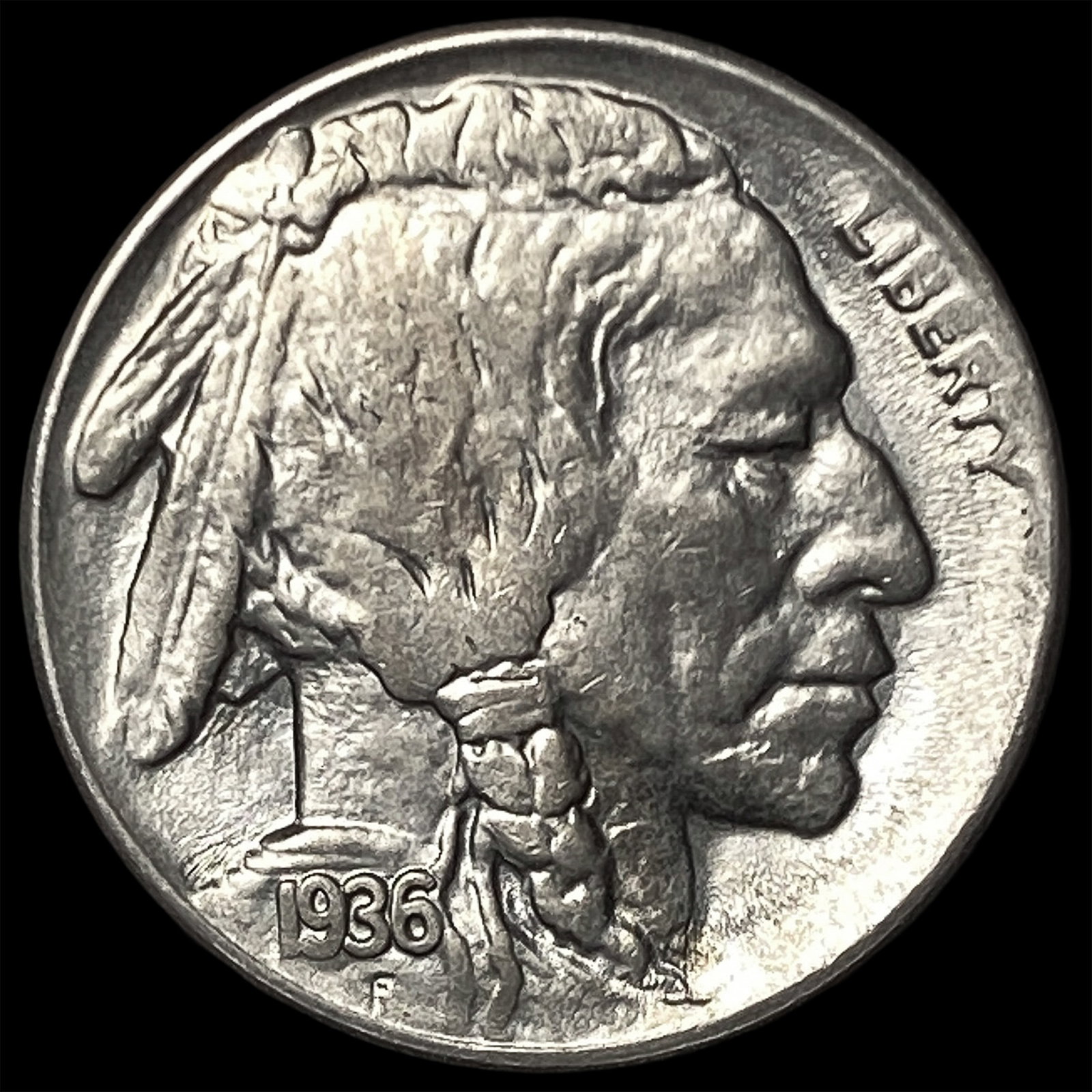 1936-S Buffalo Nickel UNCIRCULATED (1 of 2)