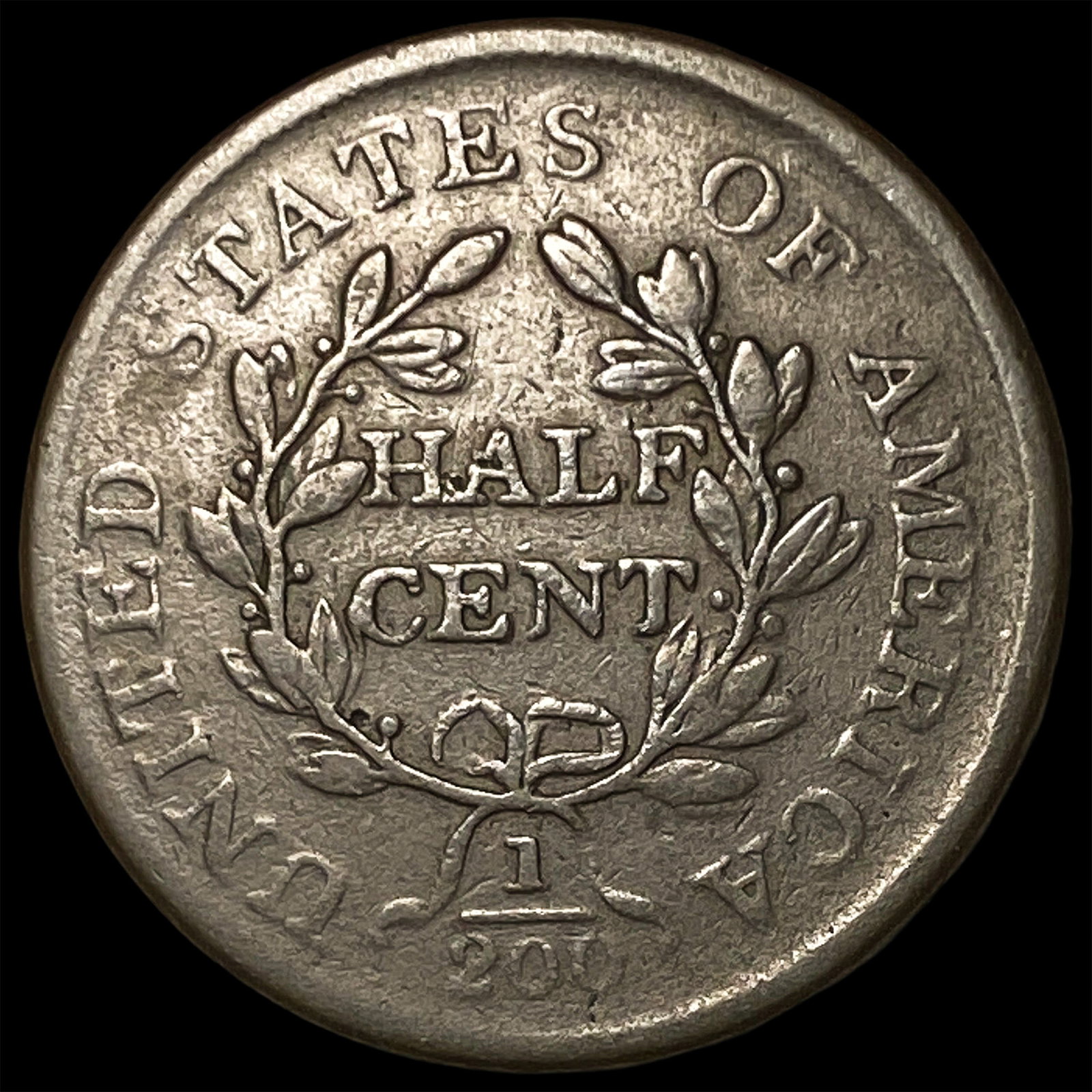 1806 Draped Bust Half Cent CLOSELY UNCIRCULATED - 2