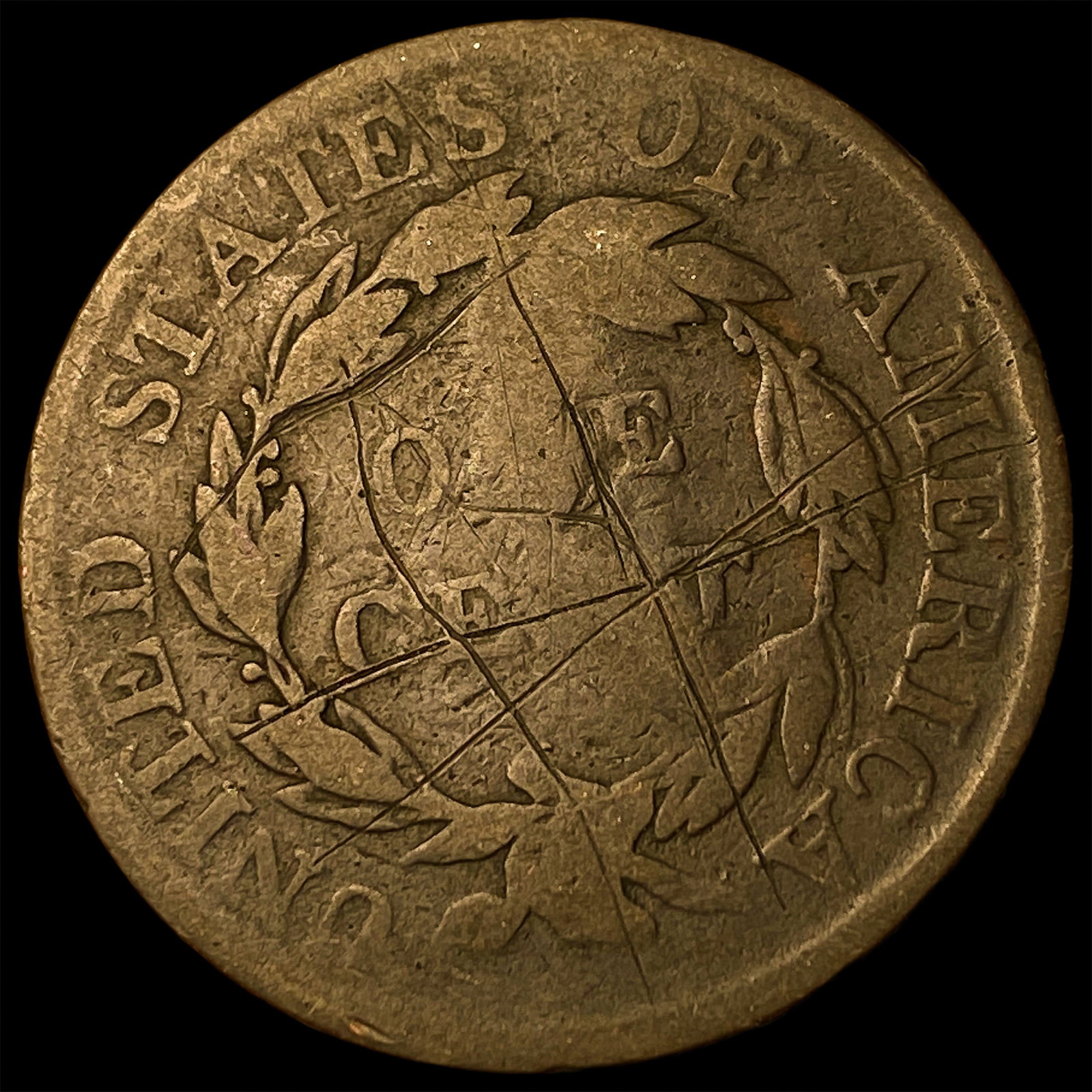 1818 Large Cent HIGH GRADE - 2