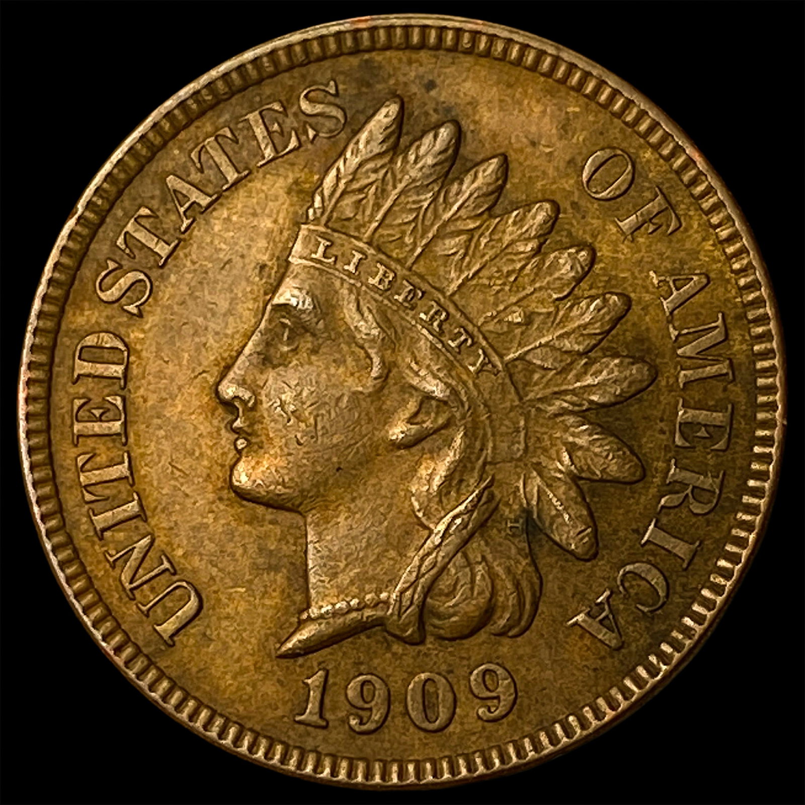 1909 Indian Head Cent UNCIRCULATED (1 of 2)