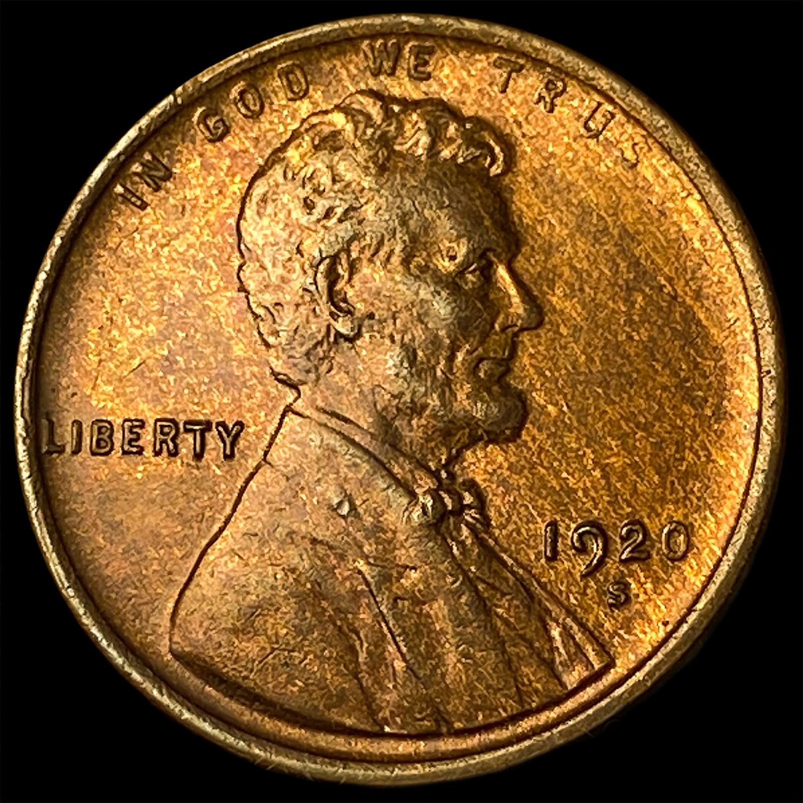 1920-S Lincoln Wheat Cent UNCIRCULATED (1 of 2)