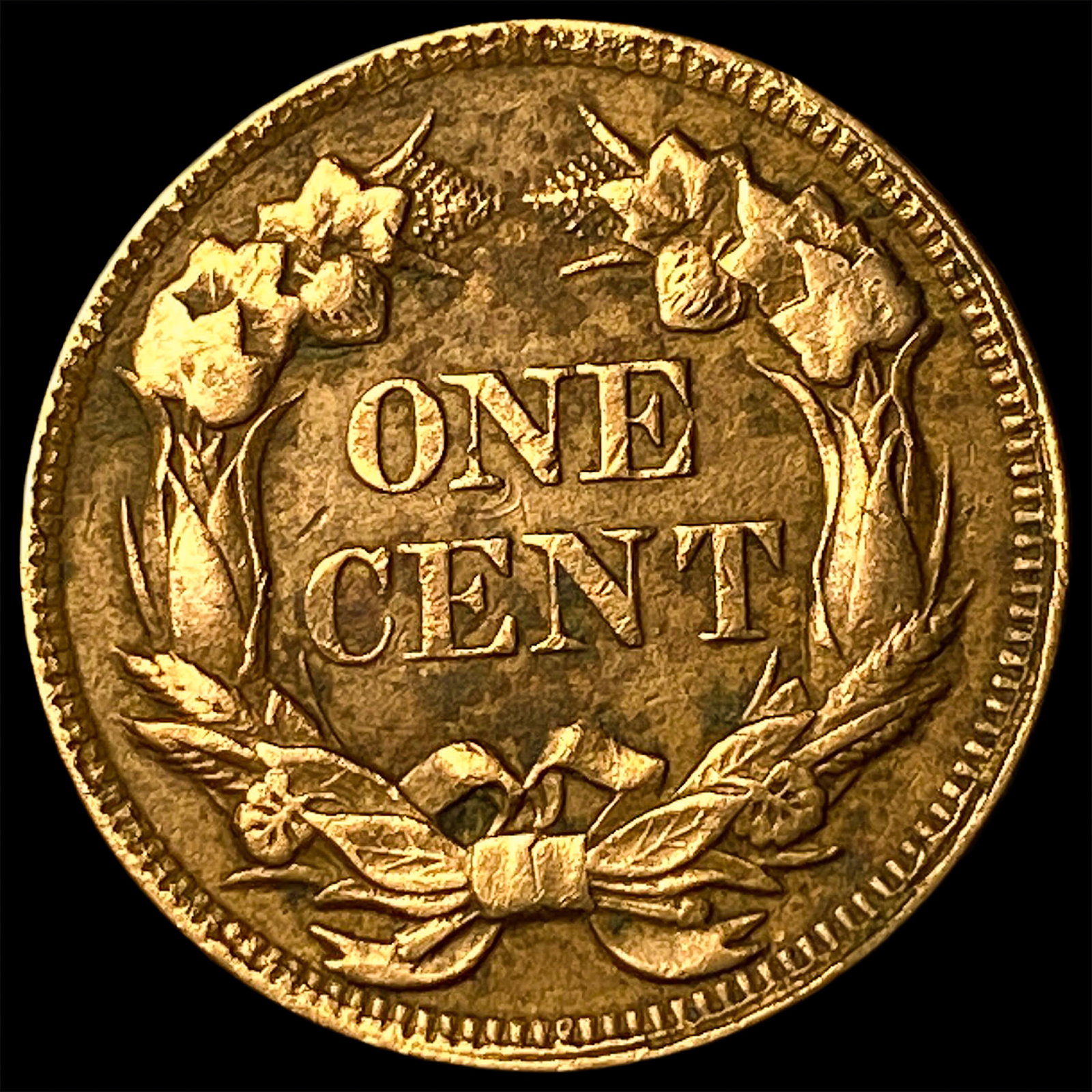 1858 Copper-Nickel Flying Eagle Cent CLOSELY UNCIRCULATED - 2