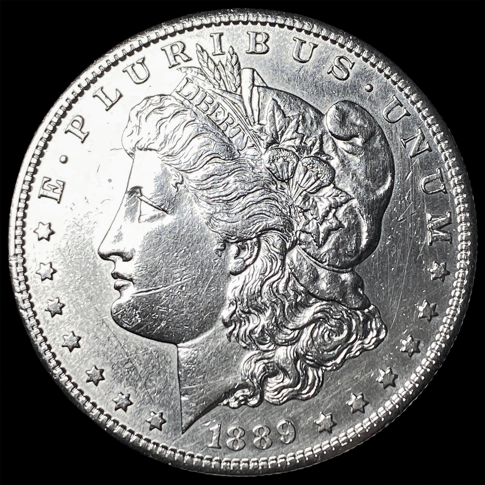 1889 Silver Morgan Dollar UNCIRCULATED: 1889 Silver Morgan Dollar UNCIRCULATED