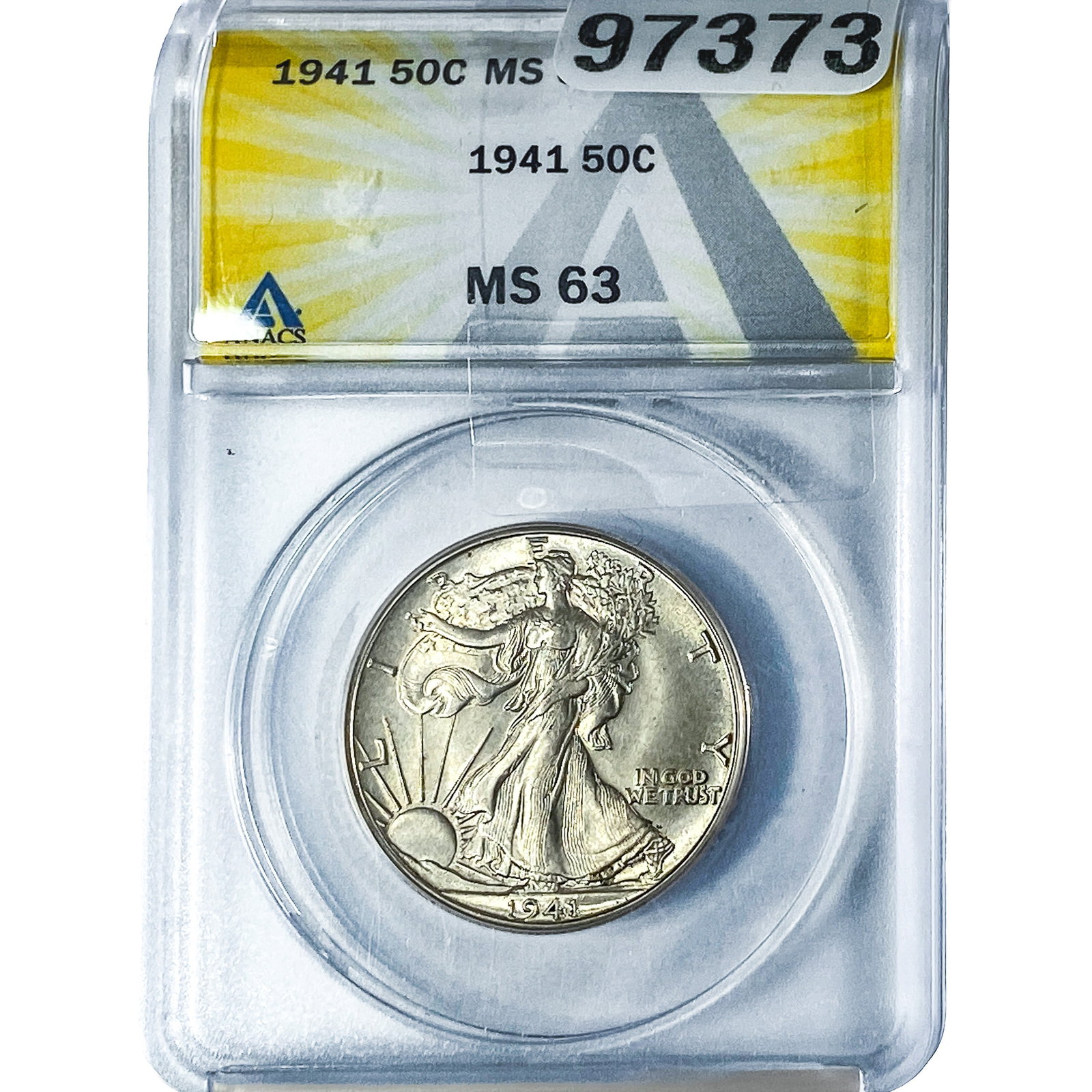1941 Walking Liberty Half Dollar ANACS MS63 (1 of 2)