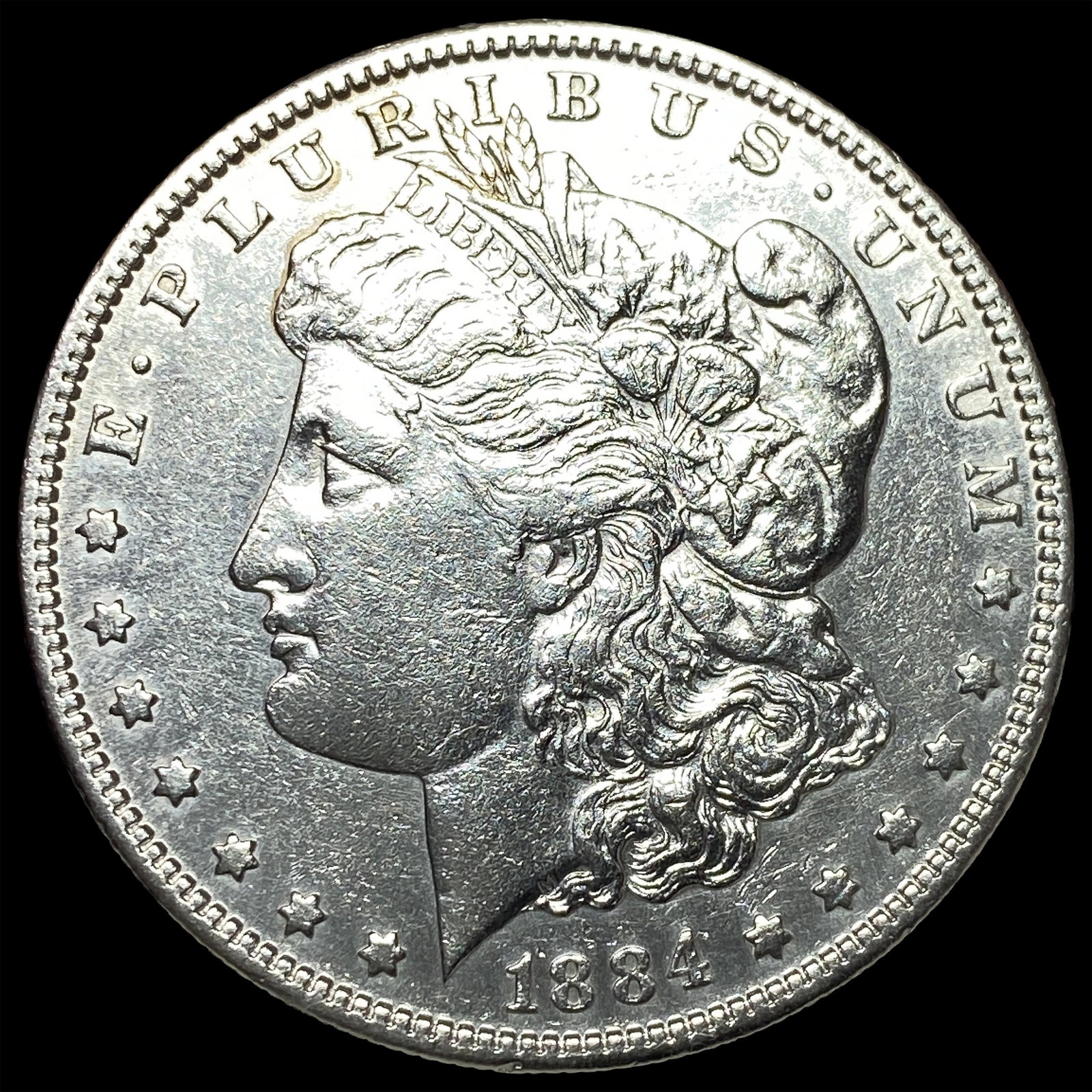 1884-S Silver Morgan Dollar UNCIRCULATED: 1884-S Silver Morgan Dollar UNCIRCULATED