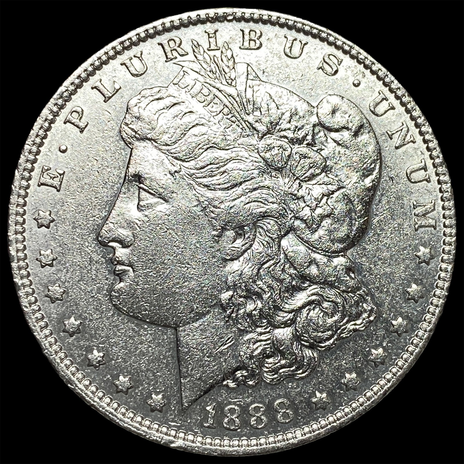1888-O Silver Morgan Dollar CHOICE AU (1 of 2)