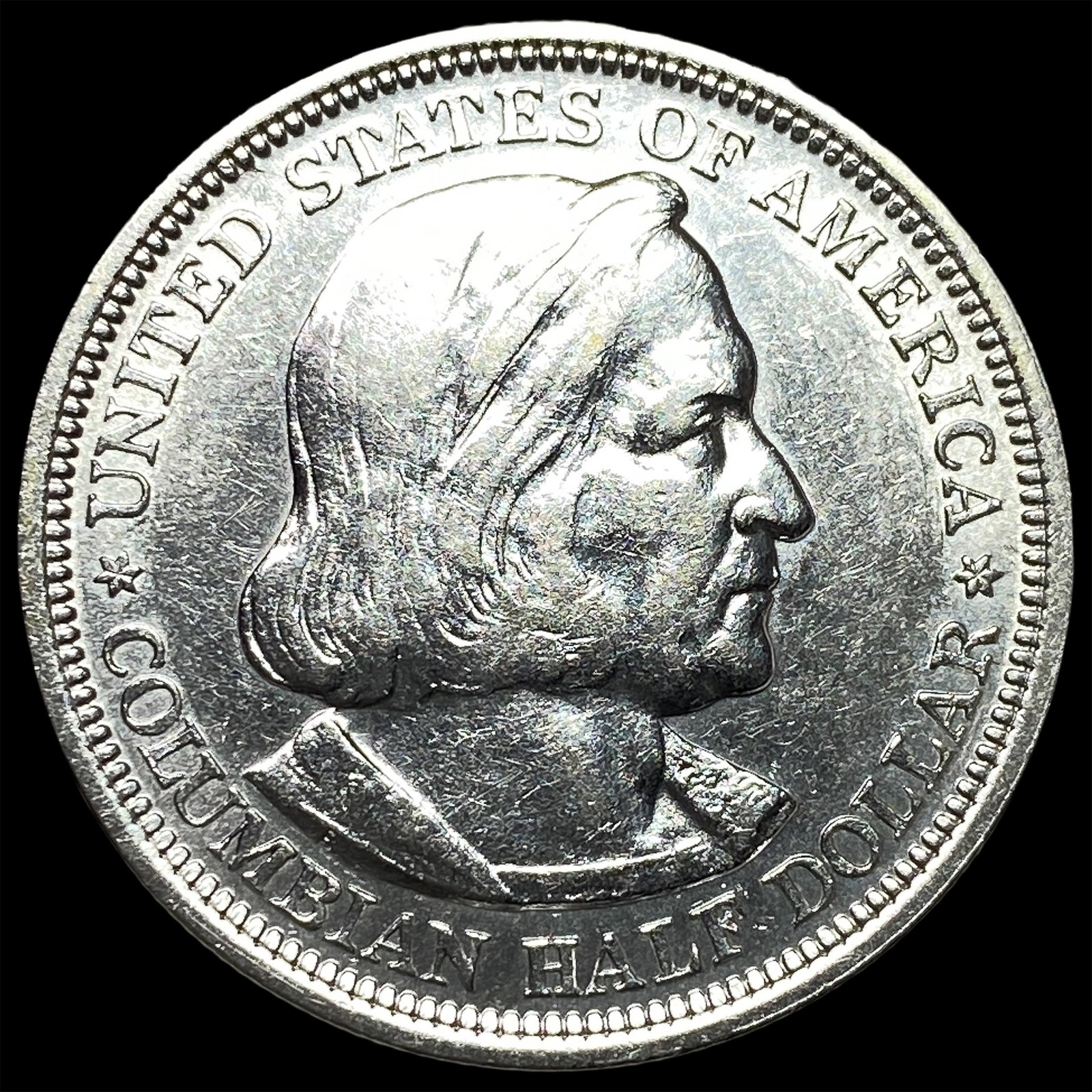 1893 Silver Columbian Expo Half Dollar UNCIRCULATED (1 of 2)