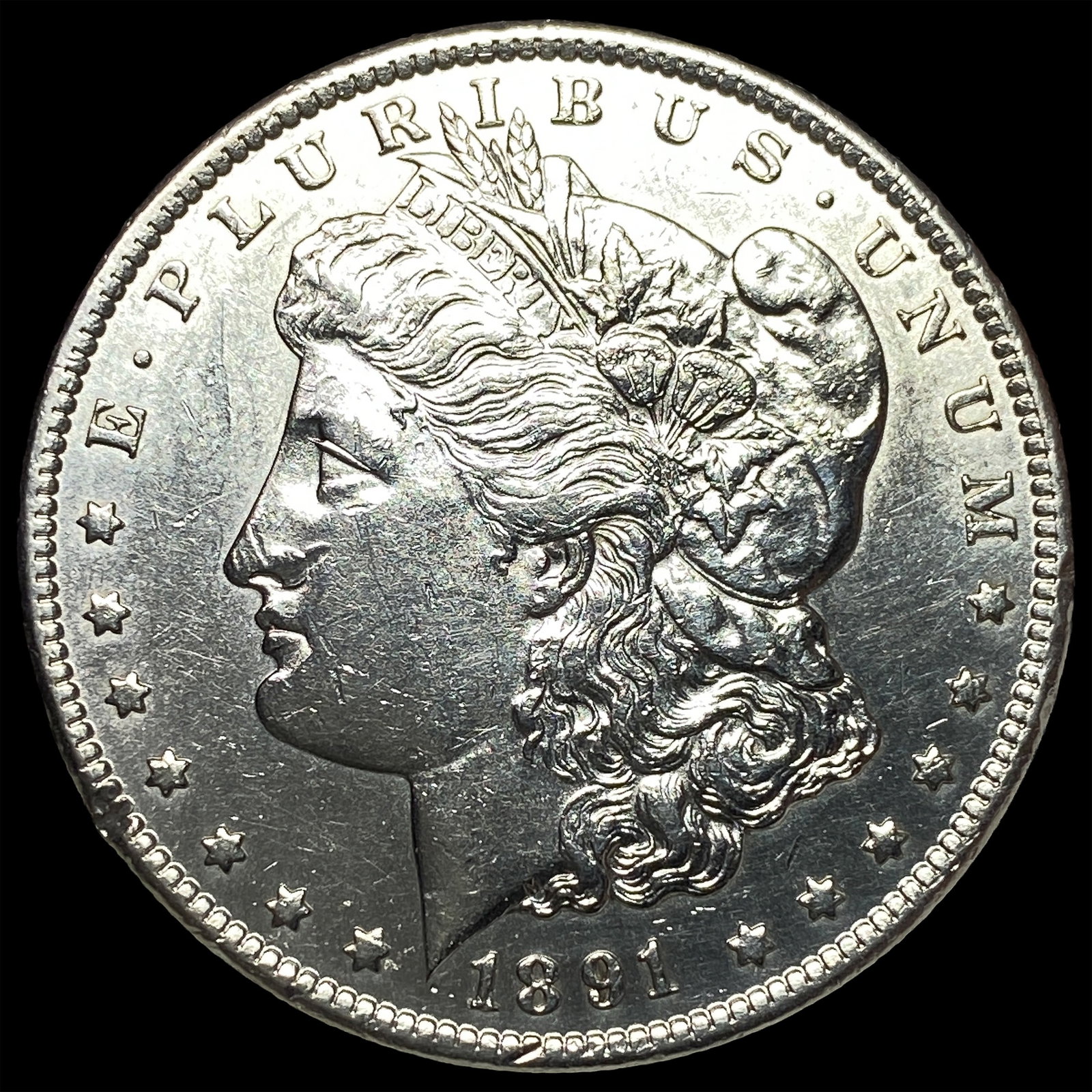 1891-CC Silver Morgan Dollar UNCIRCULATED: 1891-CC Silver Morgan Dollar UNCIRCULATED