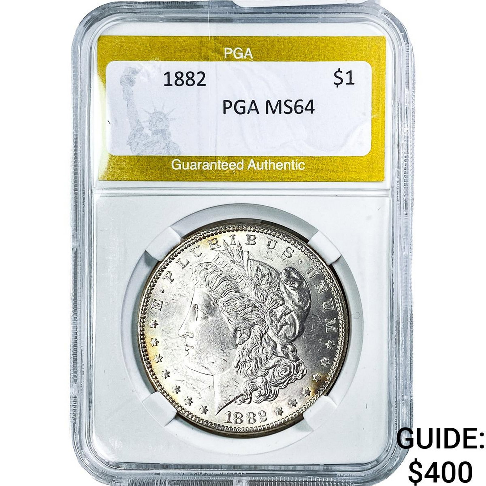 1882 Morgan Silver Dollar PGA MS64 (1 of 2)
