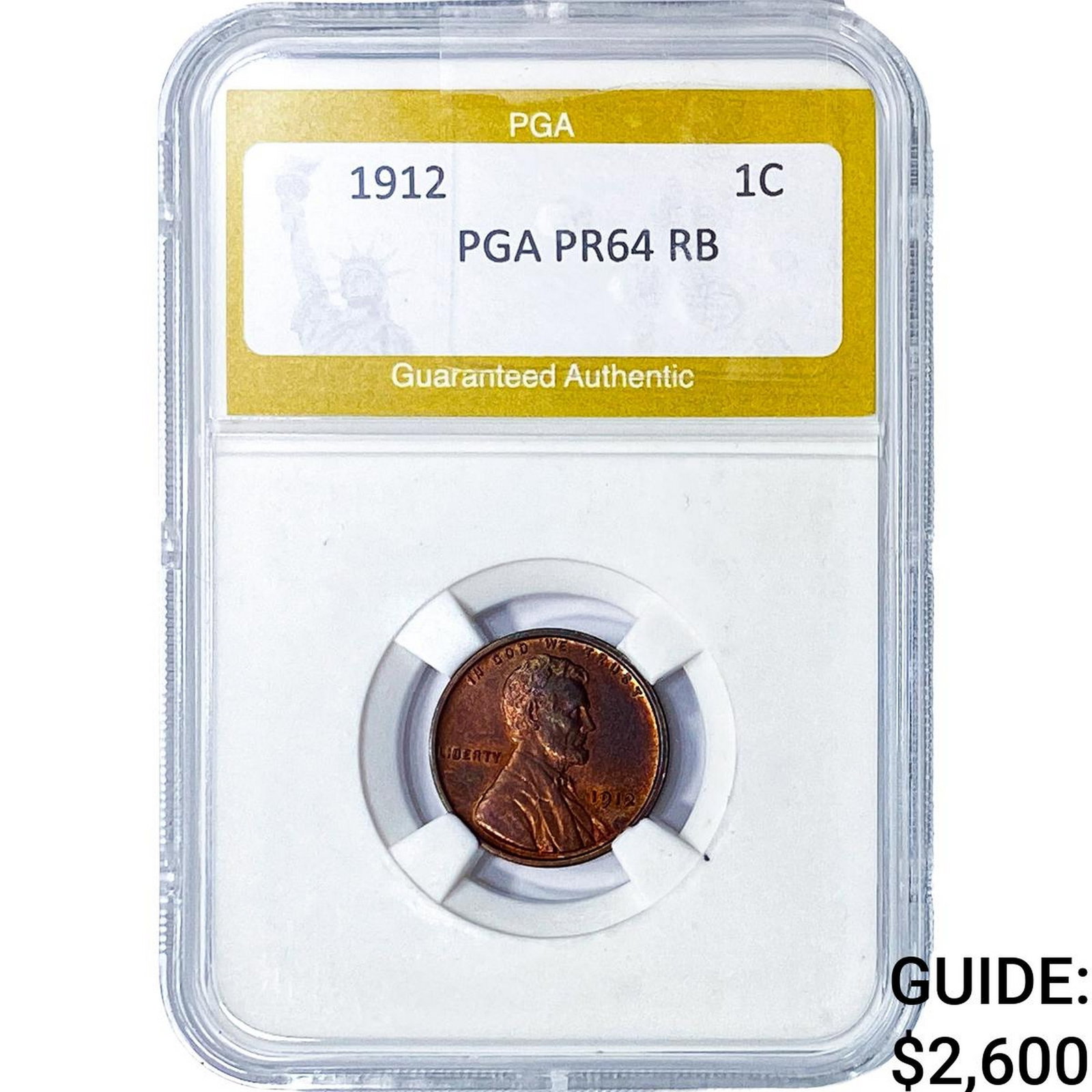 1912 Wheat Cent PGA PR64 RB (1 of 2)